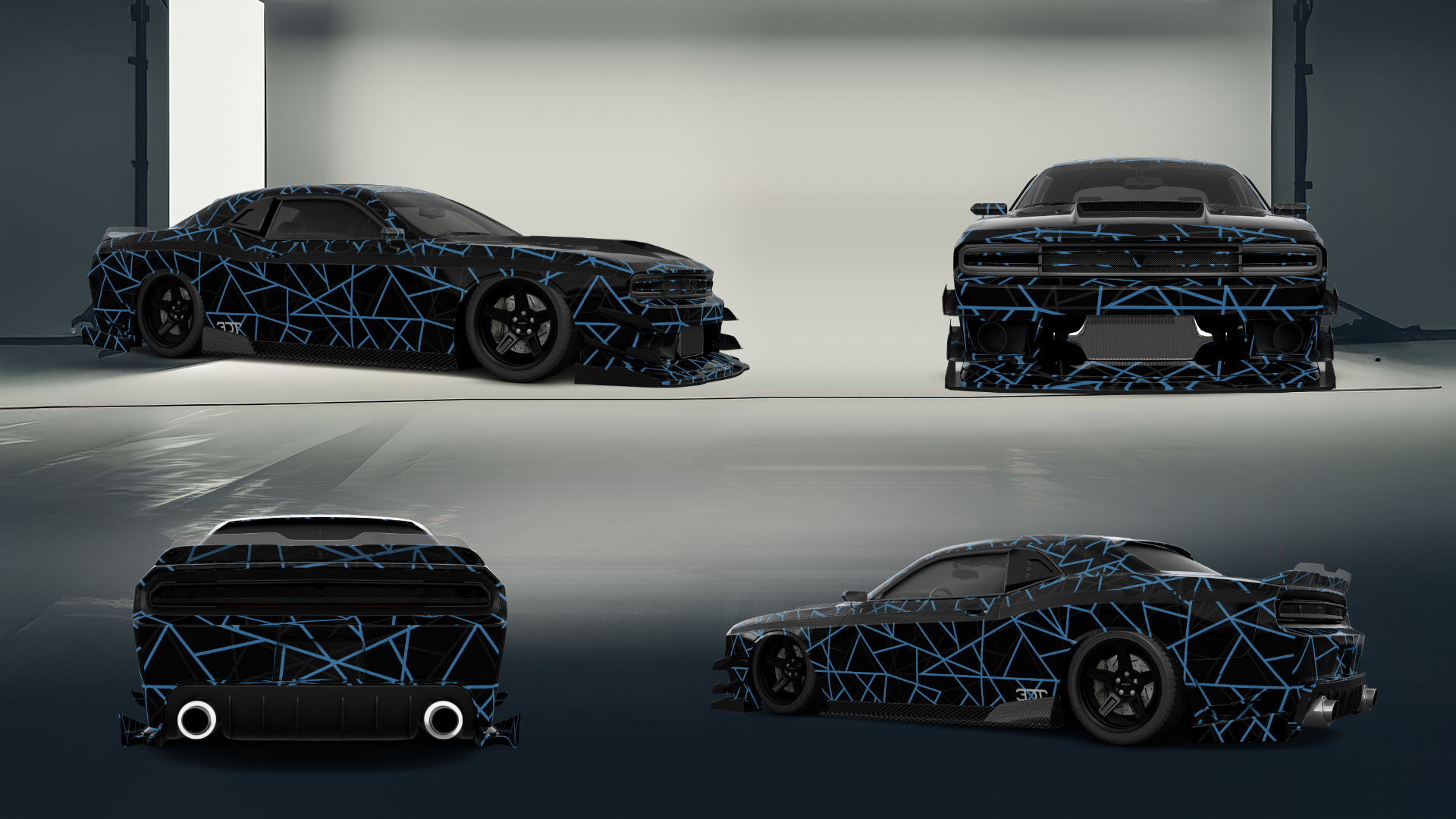 Dodge Challenger 2 Door Coupe 2009 tuning