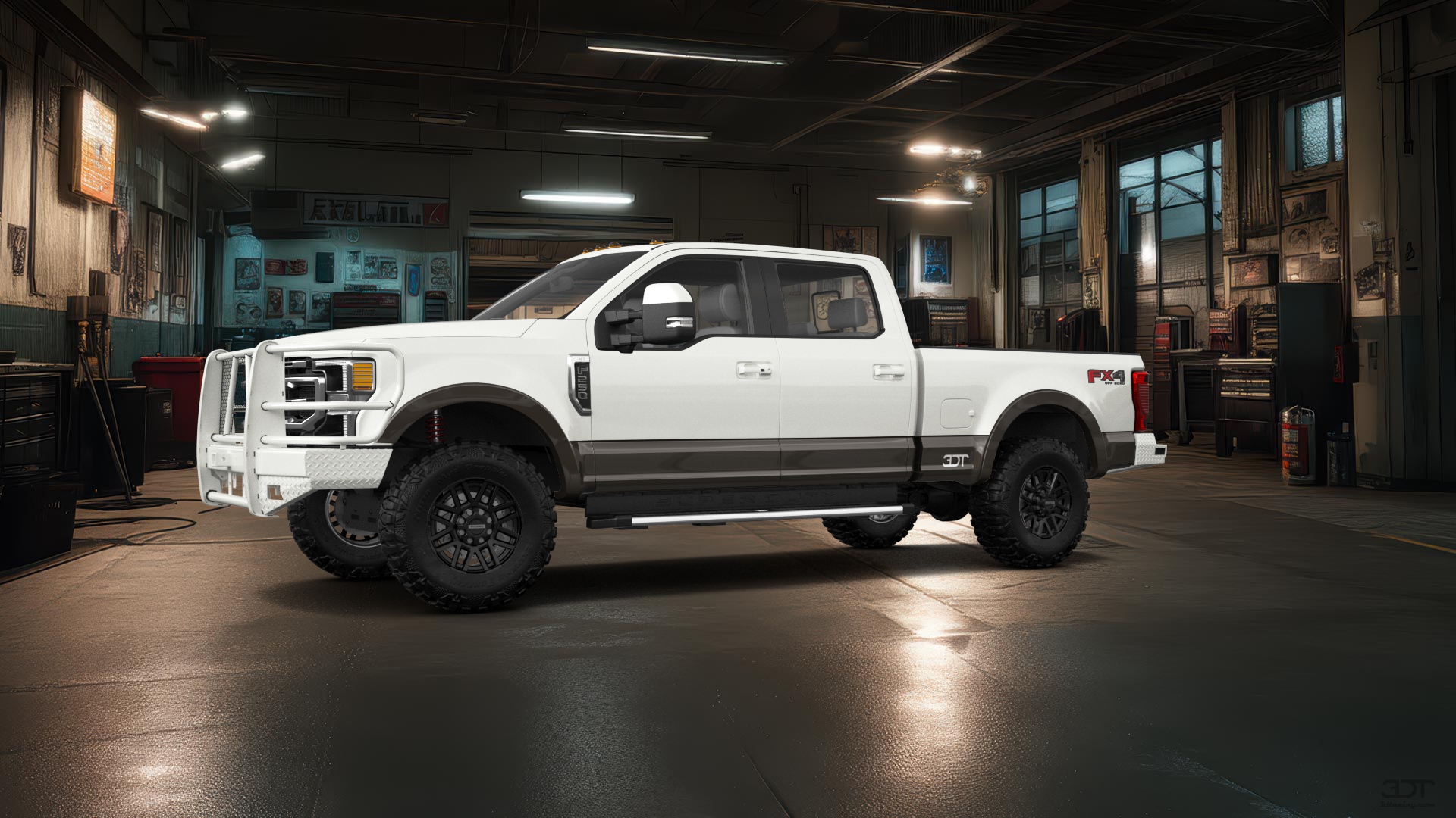 Ford F-250 4 Door pickup truck 2021 tuning