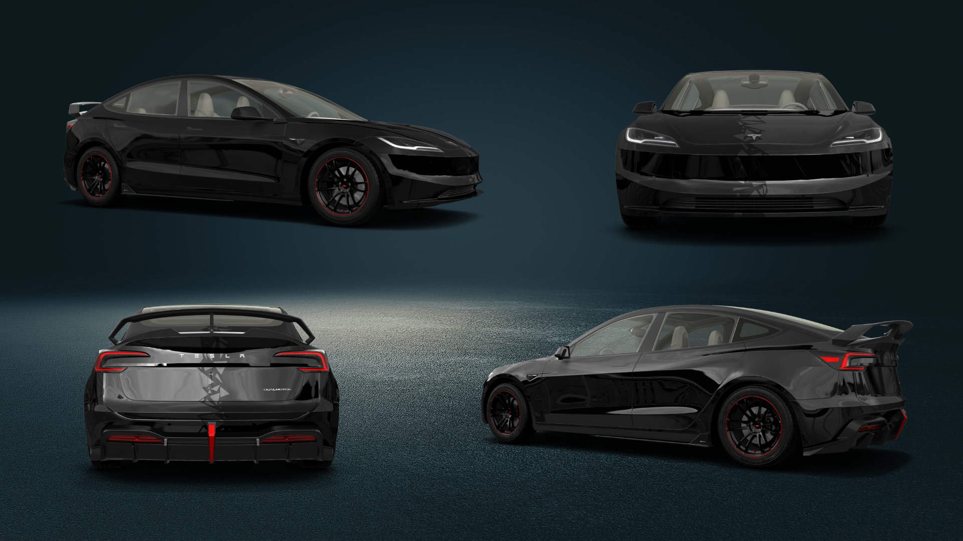 Tesla Model 3 4 Door Saloon 2023 Images