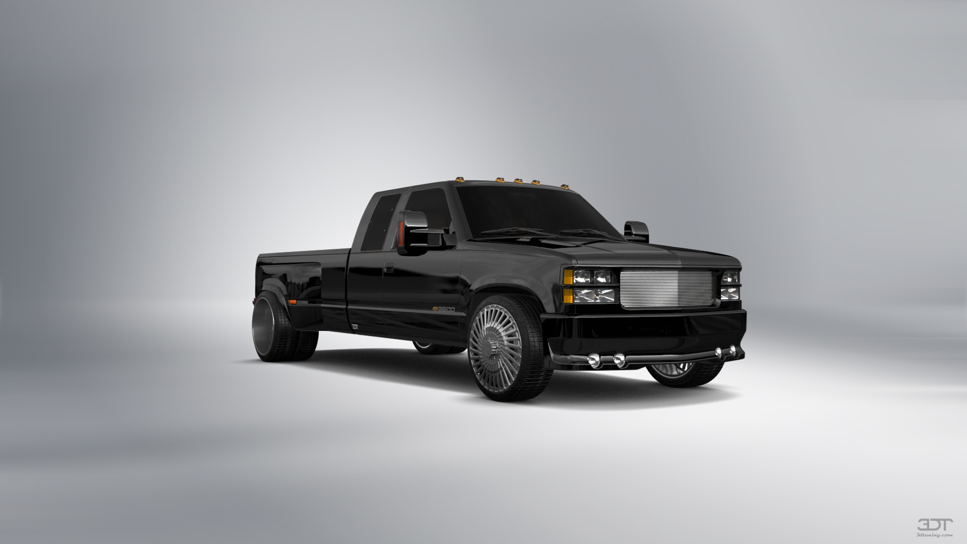 Chevrolet K3500 Extended Cab Pickup Truck 1988