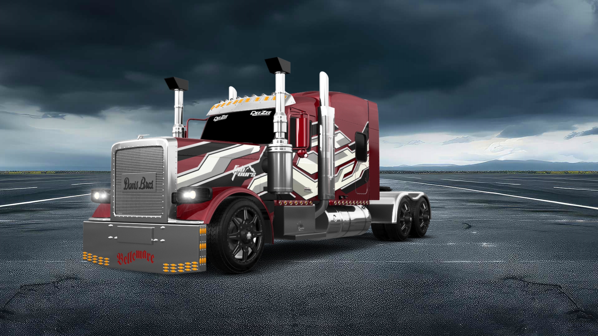 Peterbilt 589 Sleeper Cab Truck 2024