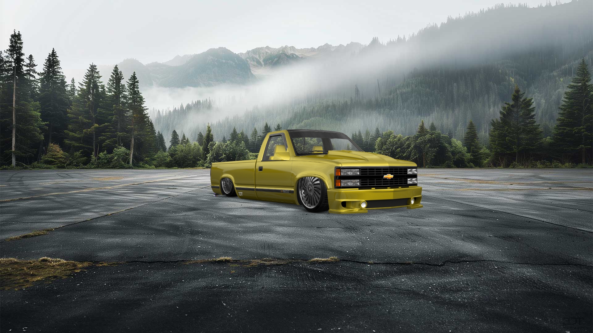 Chevrolet K1500 Regular Cab Fleetside Pickup 1988