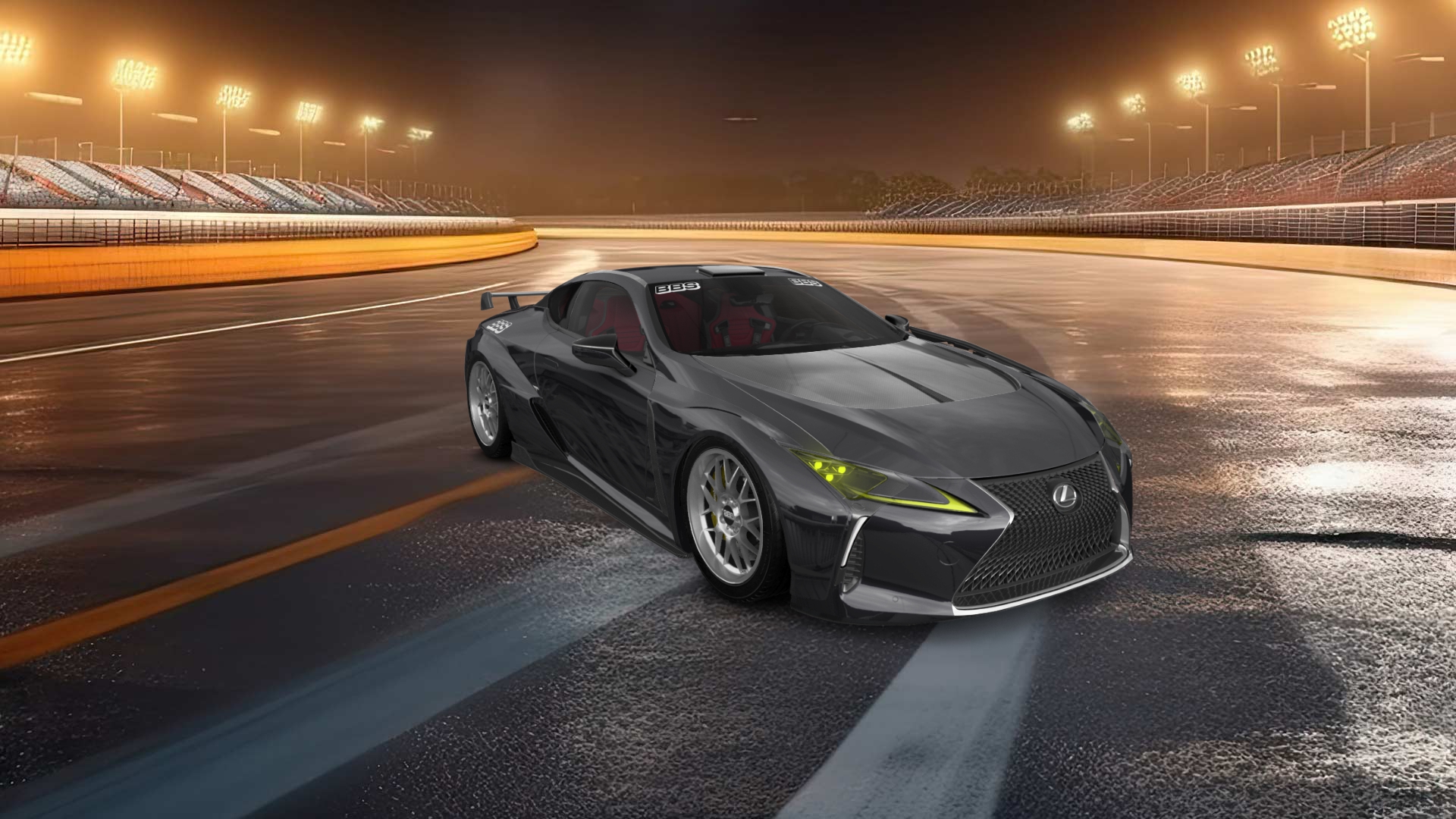 Lexus LC500 2 door fastback coupe 2017
