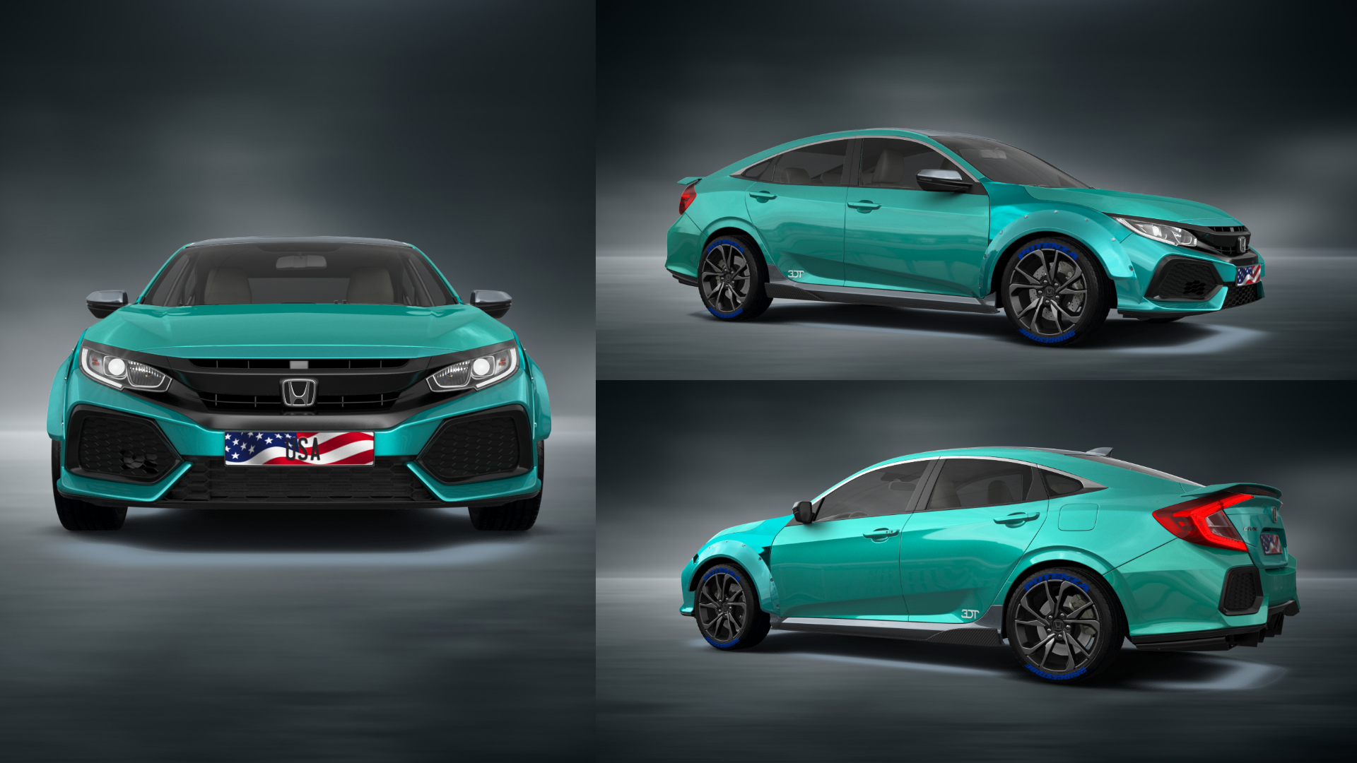 Honda Civic Sedan 2016 tuning