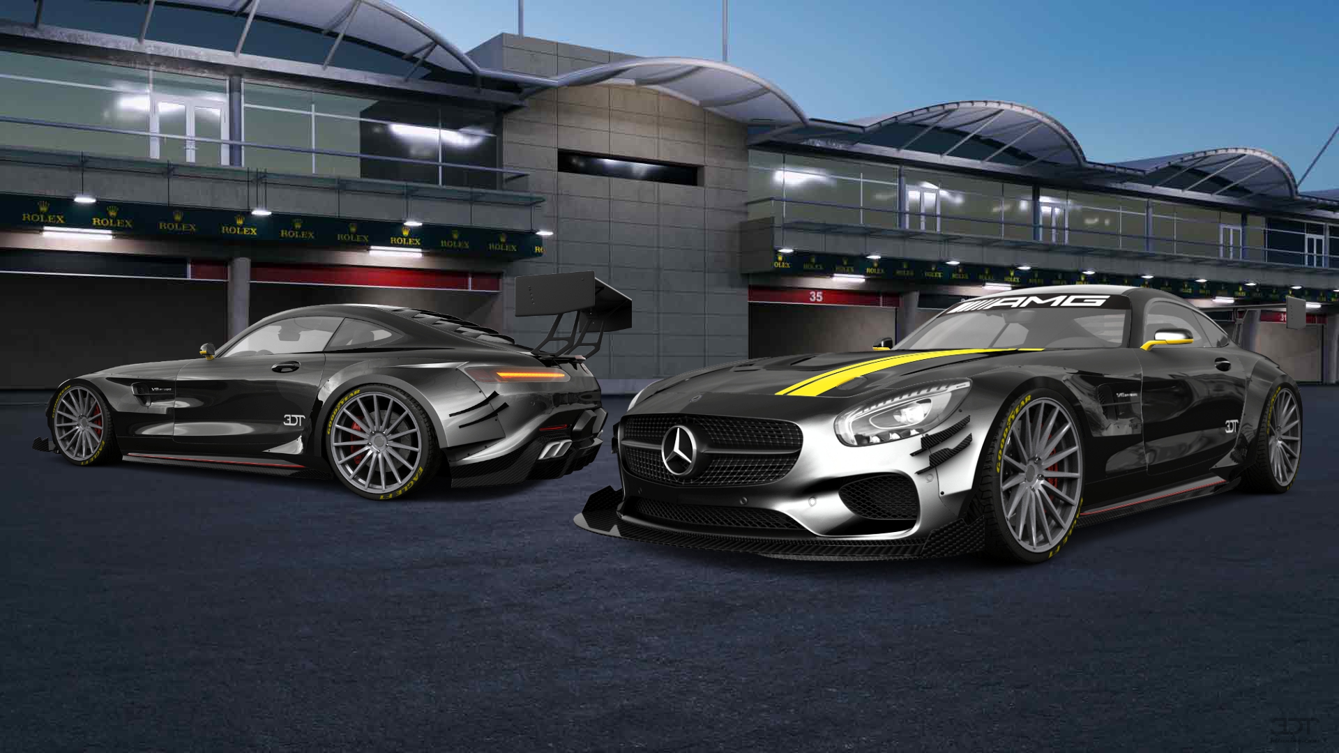 Mercedes AMG GT 2 door fastback coupe 2016