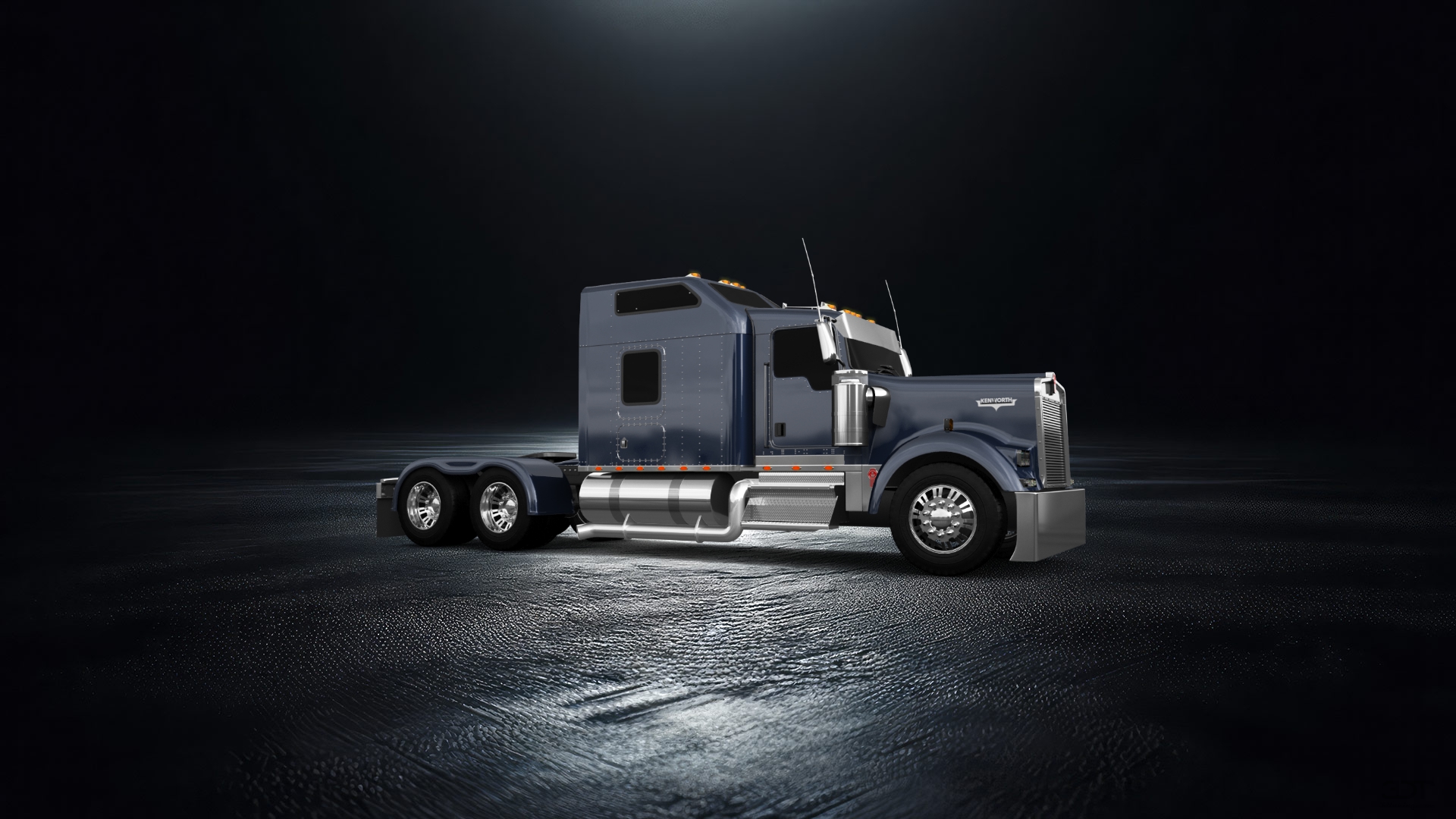 Kenworth W900 Sleeper Cab Truck 2015