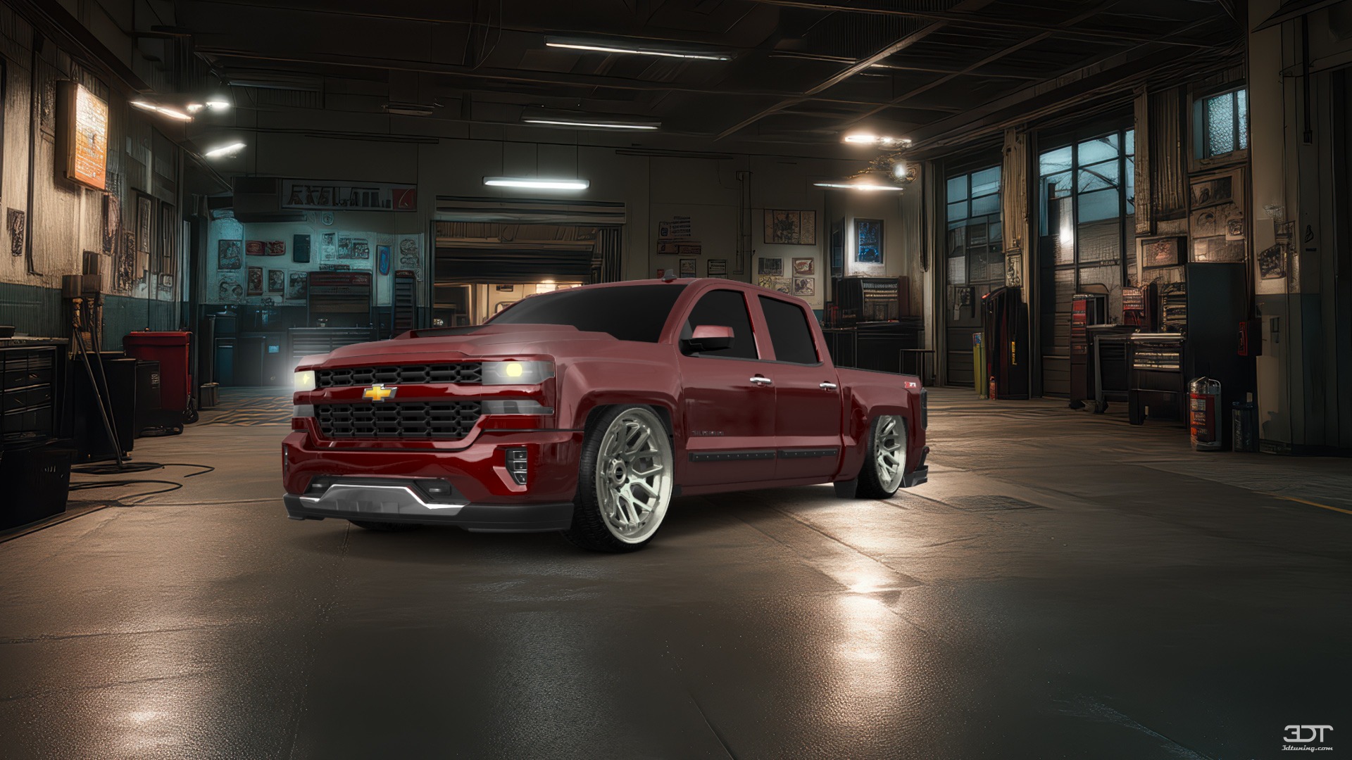 Chevrolet Silverado 1500 4 Door pickup truck 2016 tuning