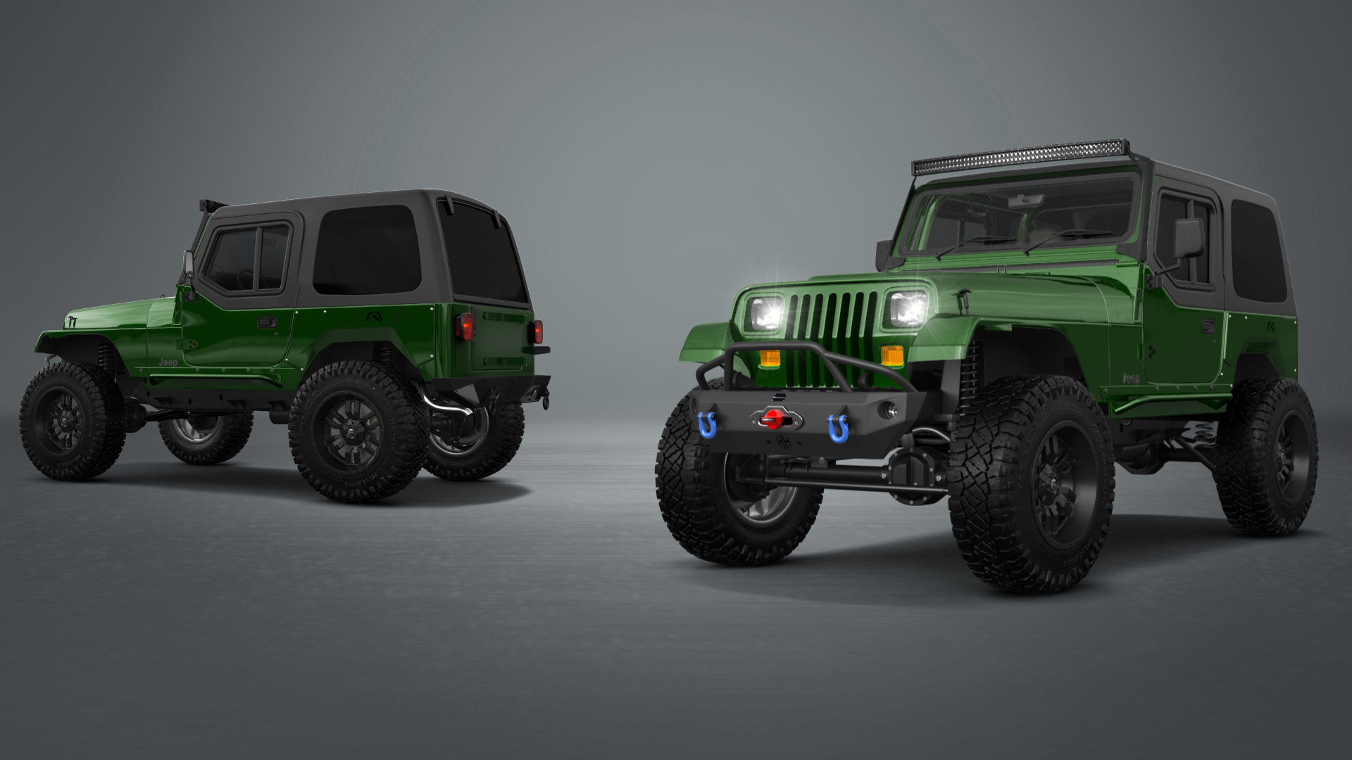 Jeep Wrangler YJ 2 Door SUV 1990 tuning