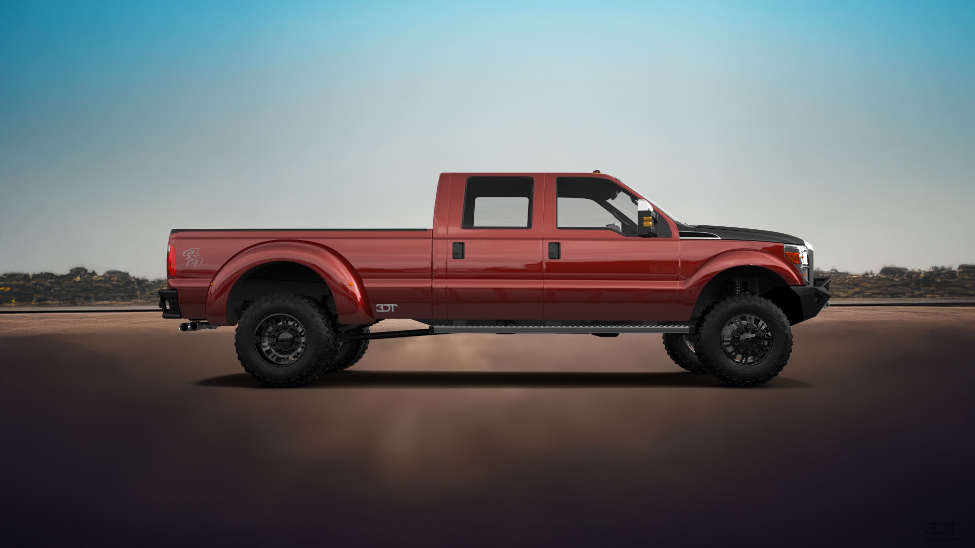 Ford F-350 DRW 4 Door pickup truck 2013 tuning