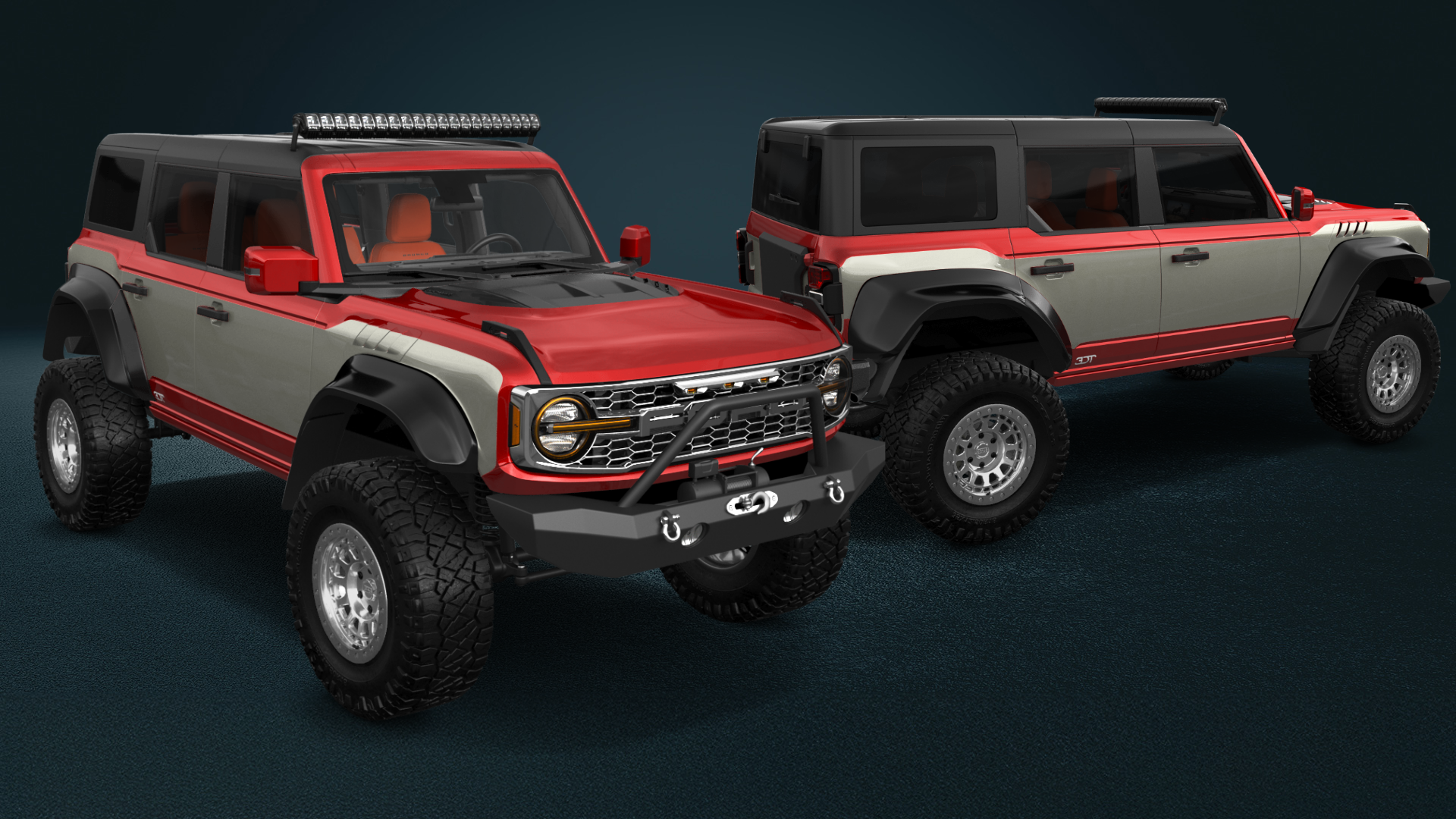 Ford Bronco Raptor 4 Door pickup truck 2022