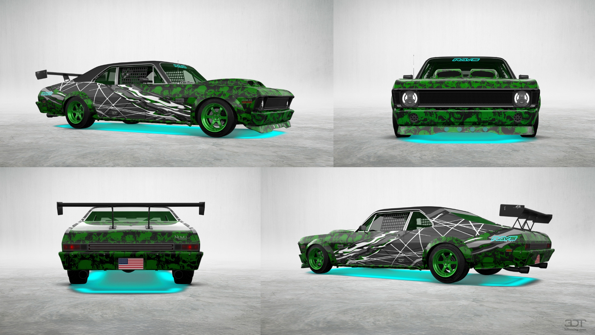 Chevrolet Chevy II Nova 2 Door Coupe 1968 tuning