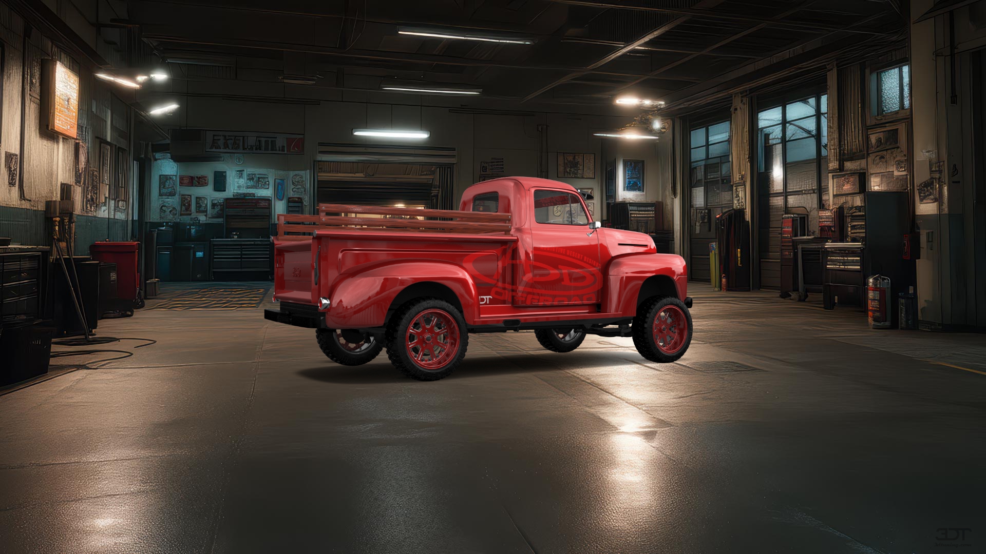 Ford F1 2 Door pickup truck 1949 tuning