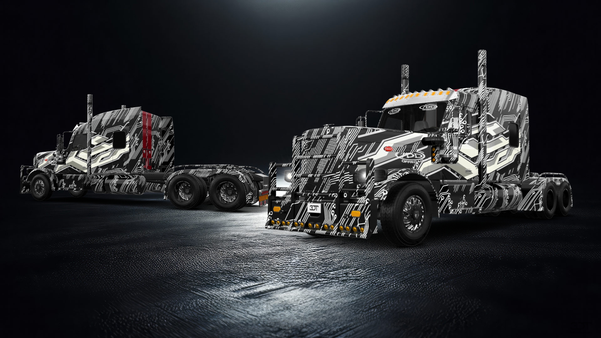 Peterbilt 589 Sleeper Cab Truck 2024 tuning
