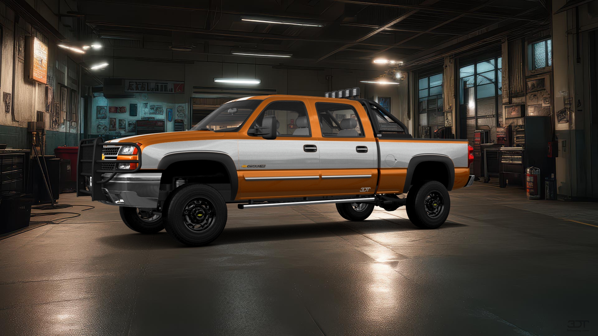 Chevrolet Silverado 2500 HD Long Box 4 Door pickup truck 2002 tuning