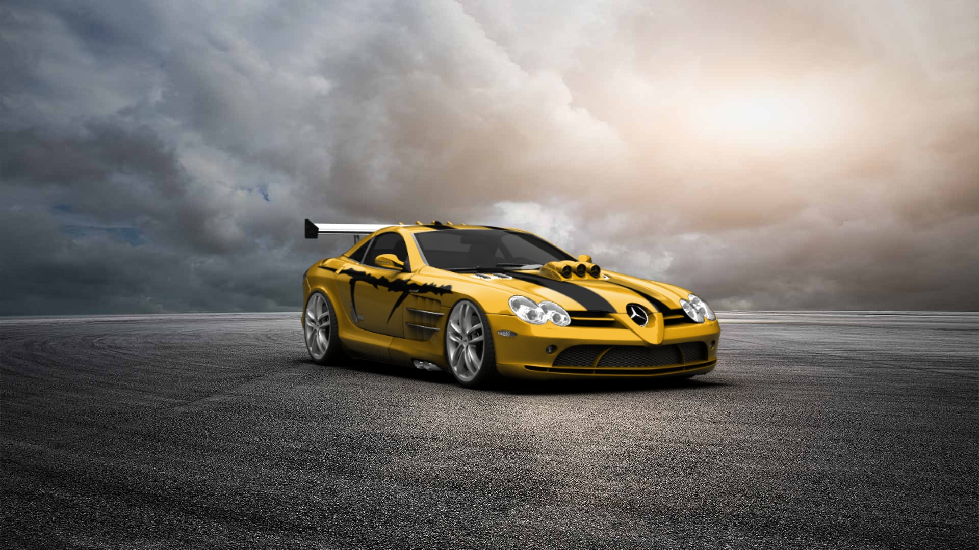 Mercedes SLR McLaren Coupe 2002 tuning