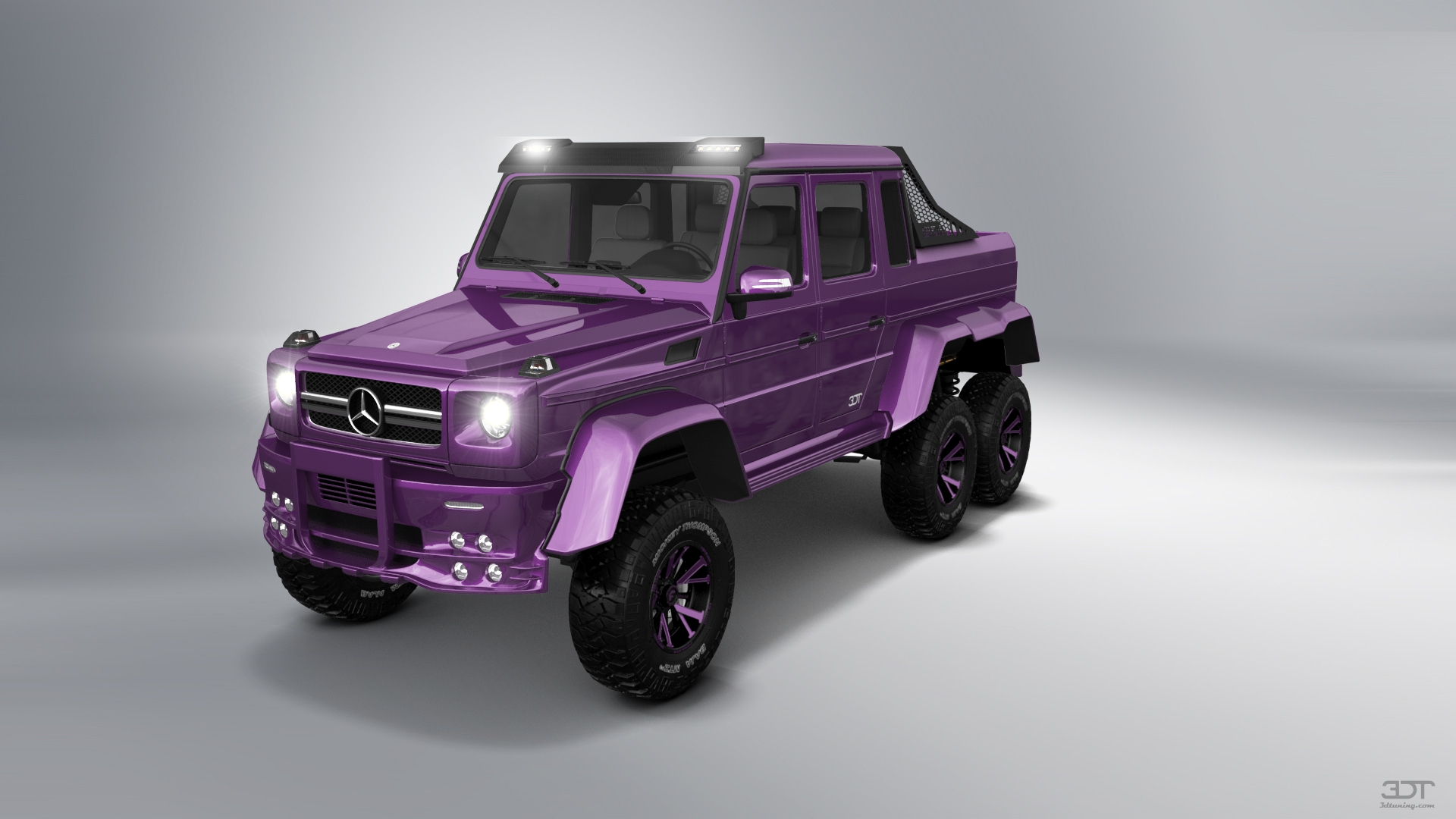 Mercedes G 63 AMG 6x6 4 Door pickup truck 2013