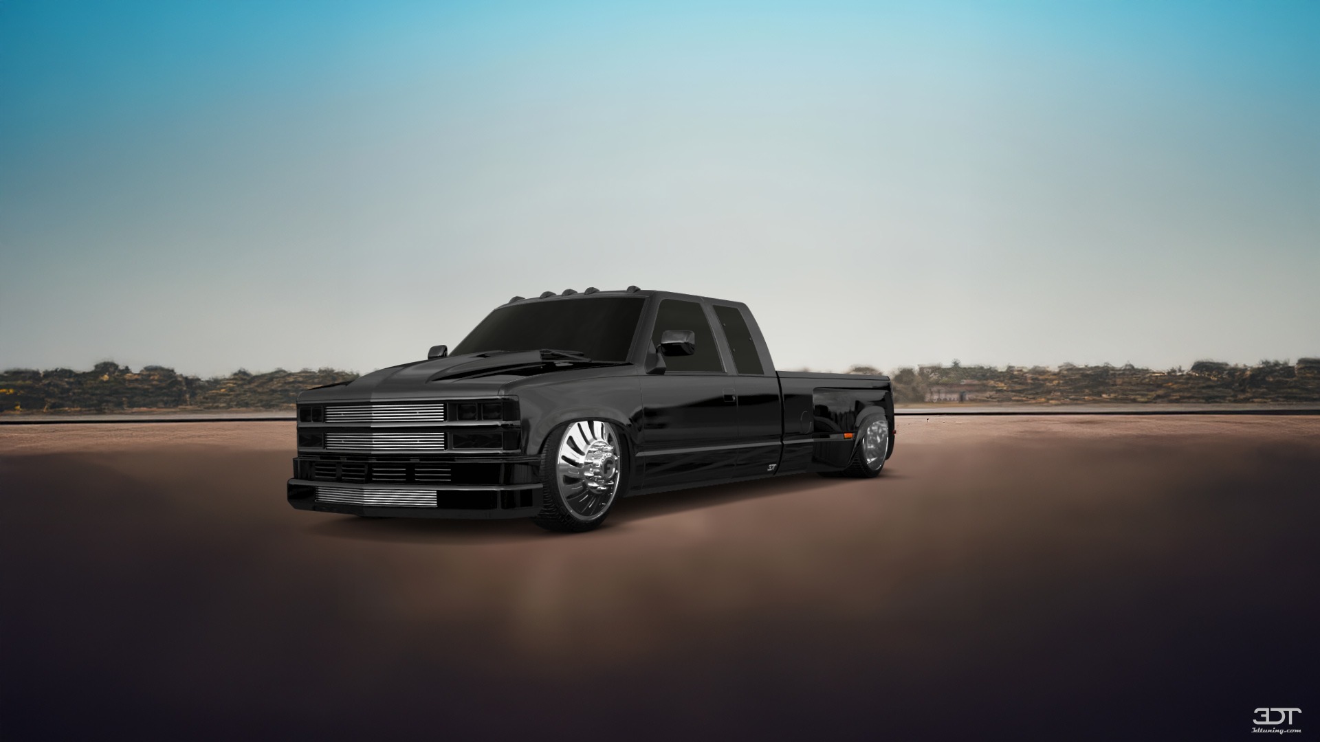 Chevrolet K3500 Extended Cab Pickup Truck 1988