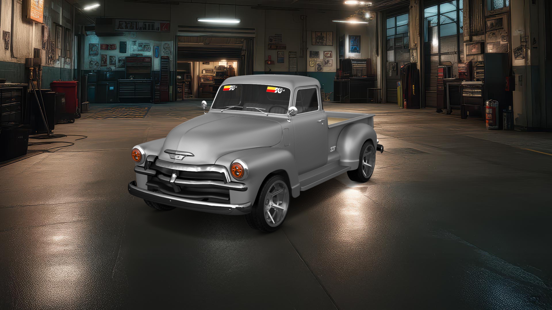 Chevrolet 3100 2 Door pickup truck 1954 tuning