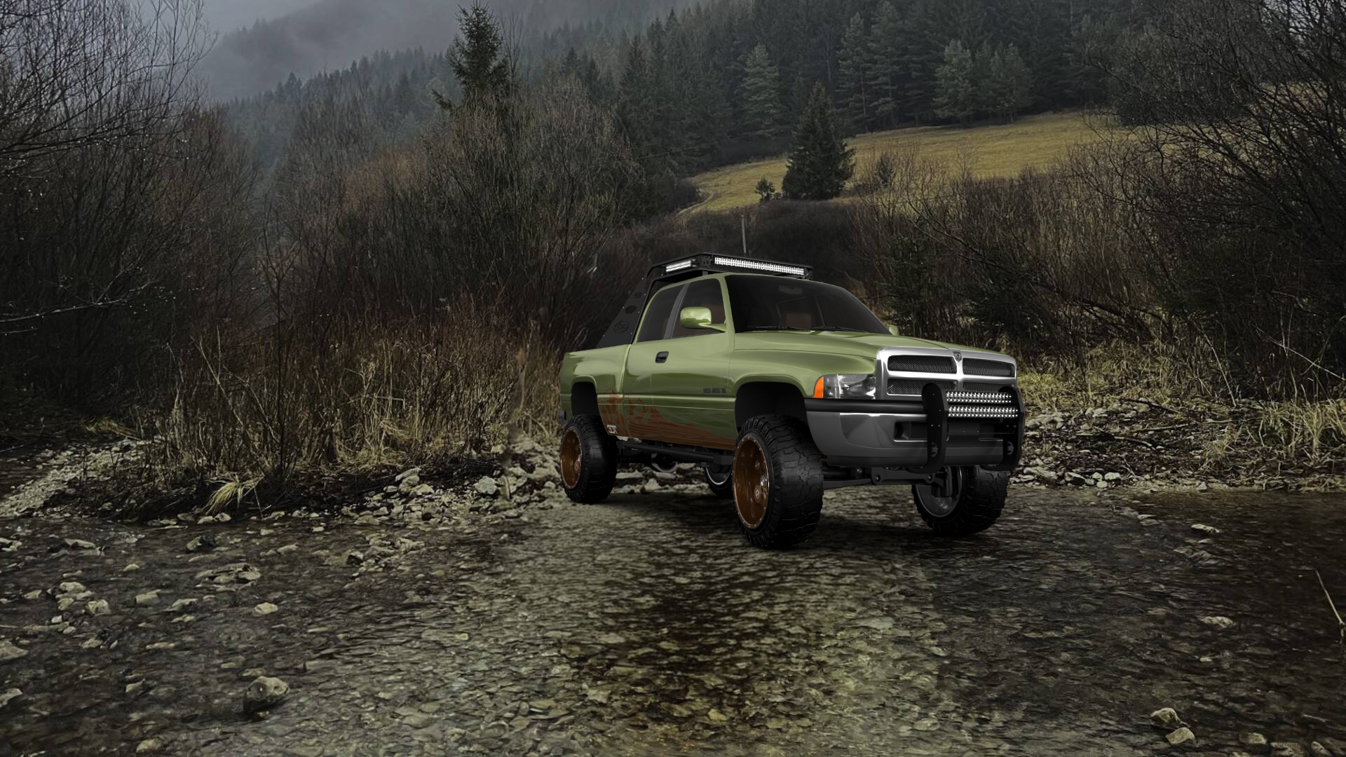 Dodge Ram 1500 Club Cab Pickup Truck 1999 tuning