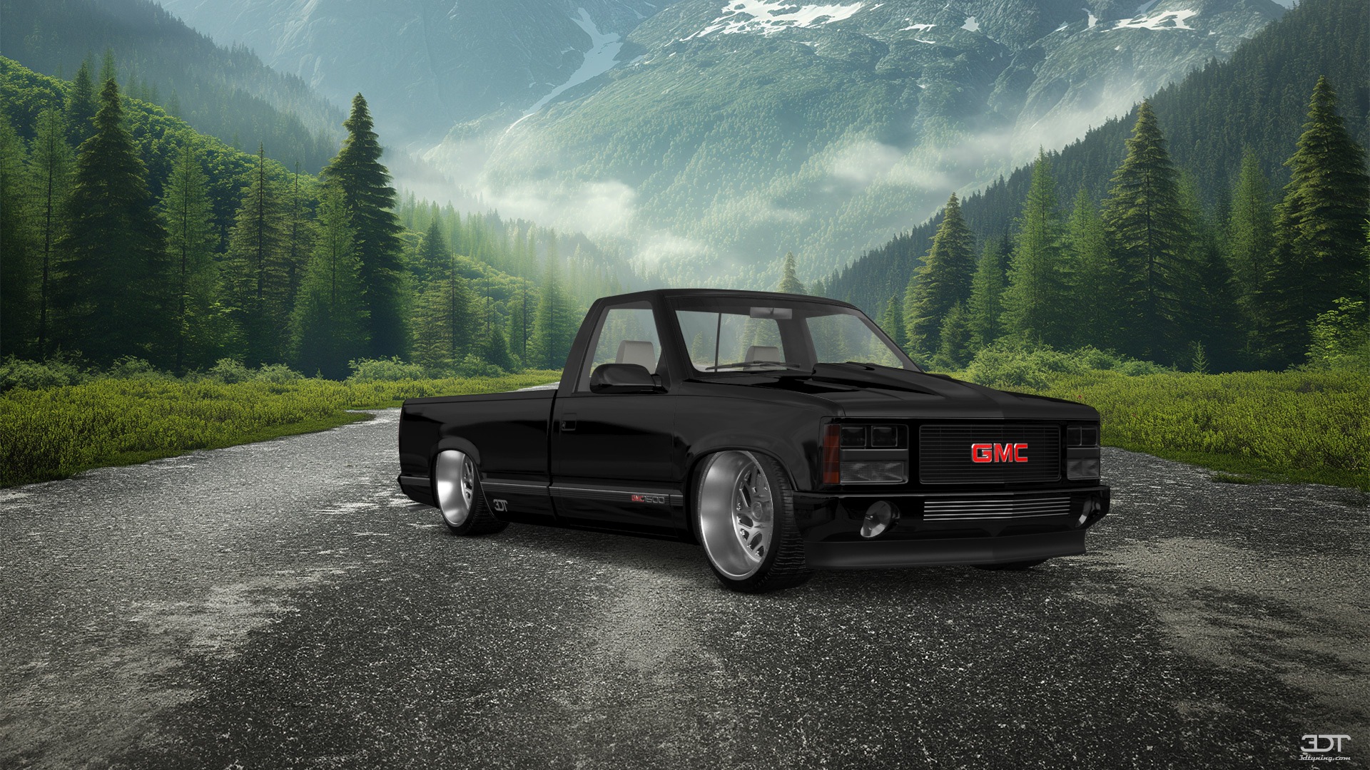 GMC Sierra 1500 2 Door pickup truck 1988 tuning
