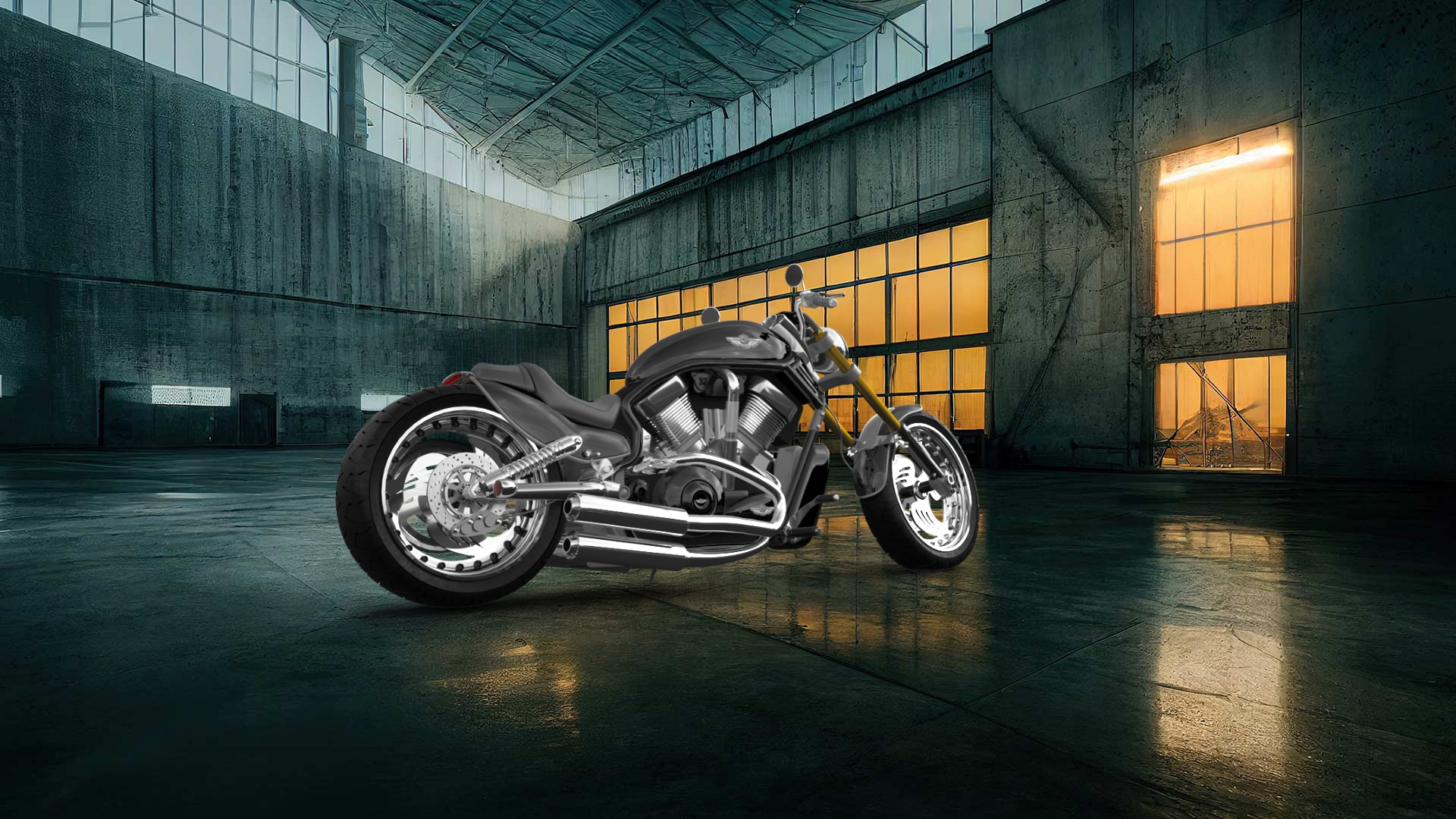 Harley-Davidson Custom Chopper Cruiser 2011