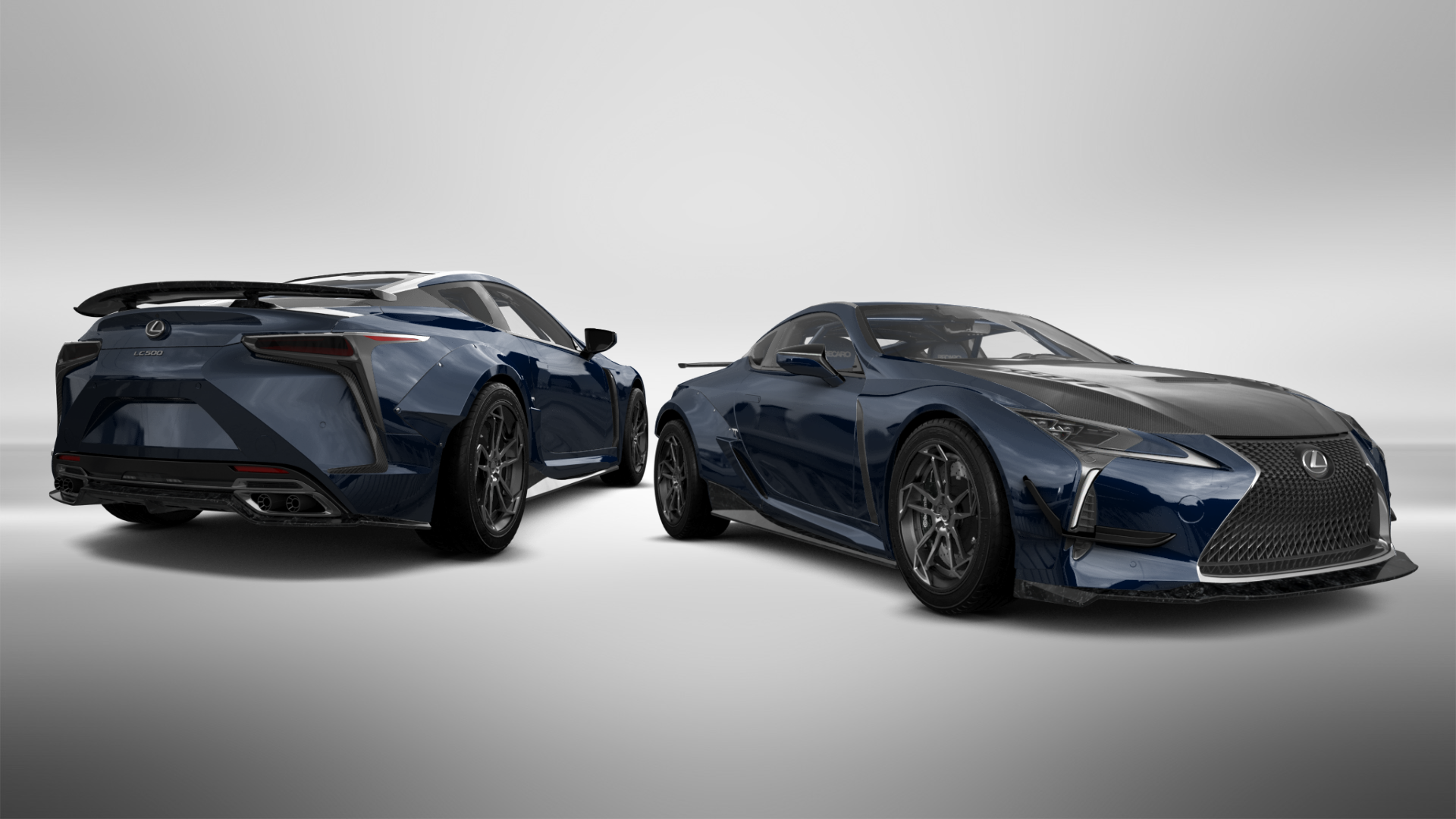 Lexus LC500 2 door fastback coupe 2017 tuning