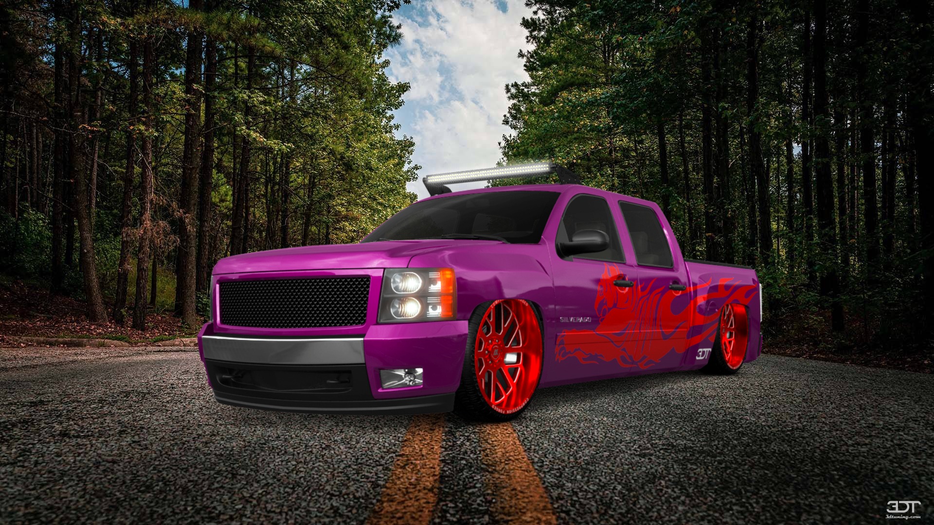 Chevrolet Silverado 1500 Crew Cab 4 Door pickup truck 2007 tuning