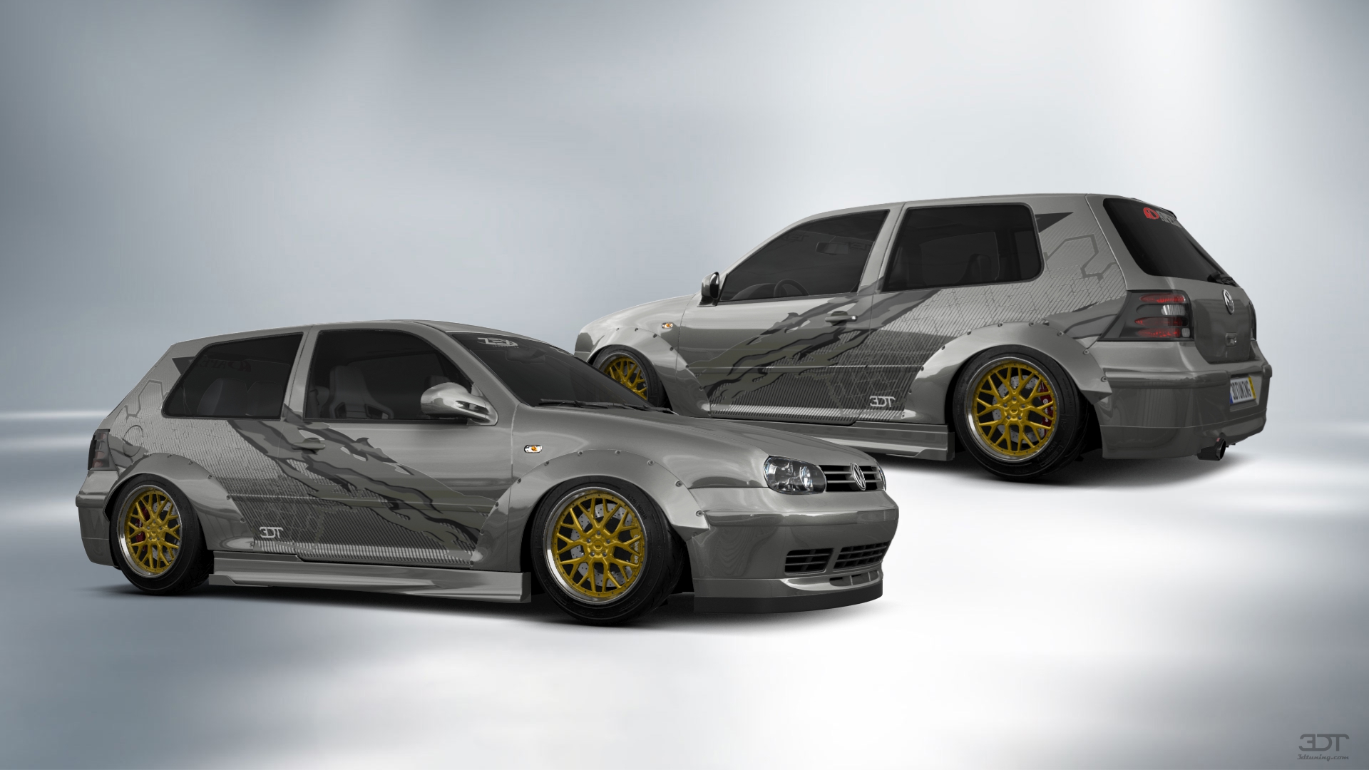 Volkswagen Golf 4 (mk4) 3 Door Hatchback 1997 tuning