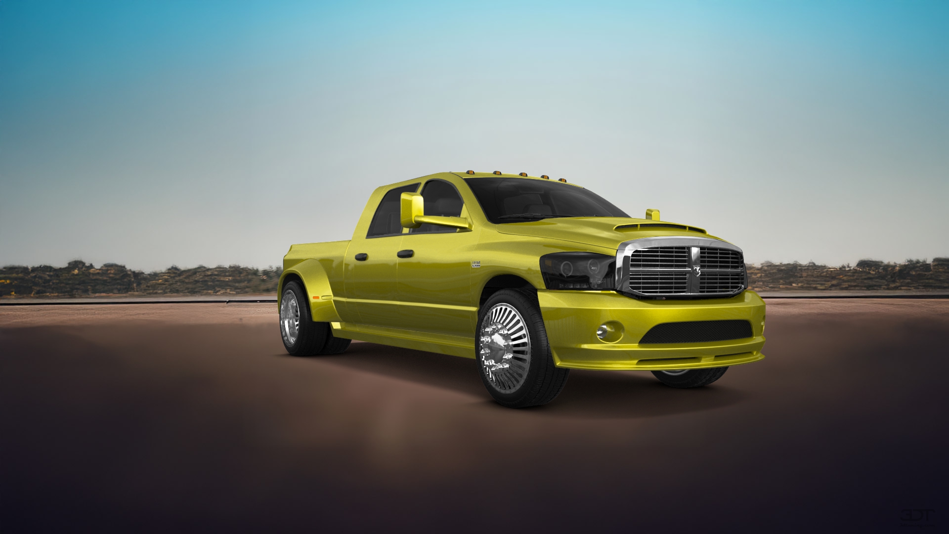 Dodge Ram 3500 Dually 4 Door pickup truck 2007 tuning