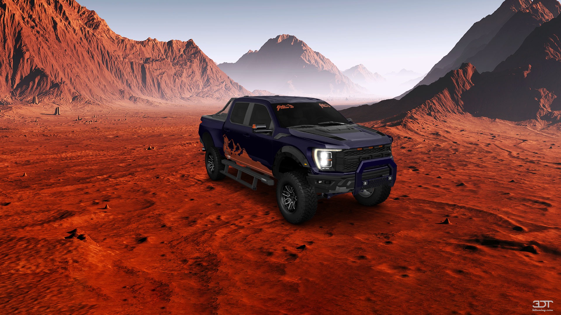 Ford F-150 Raptor 4 Door pickup truck 2021