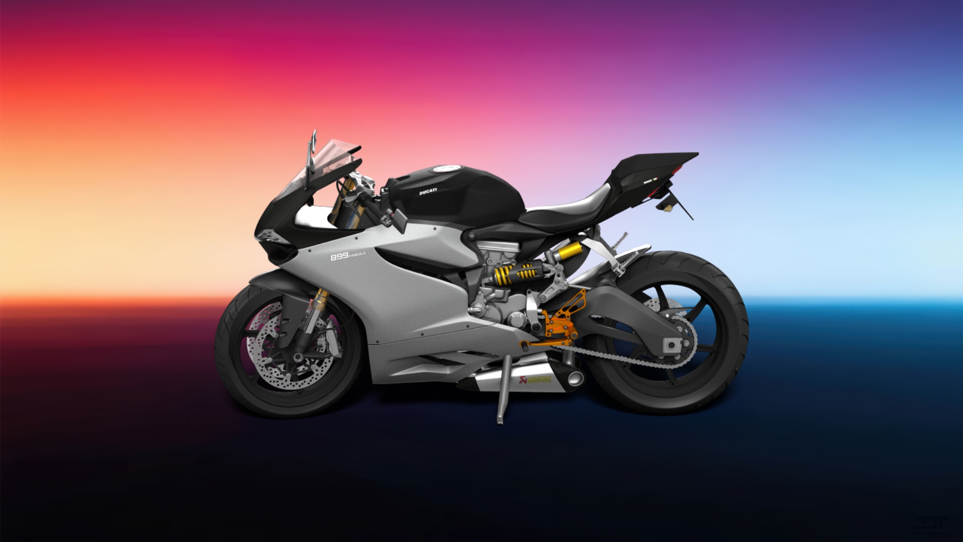 Ducati 899 Panigale Sport Bike 2015 Images