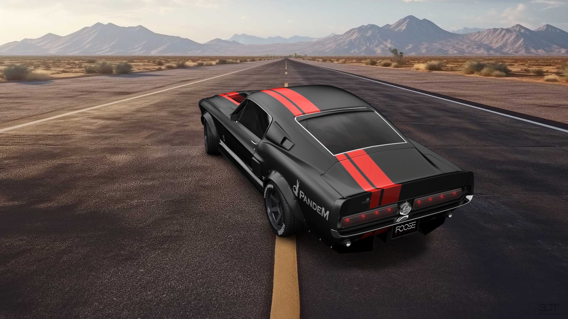 Mustang GT500 2 Door Coupe 1968