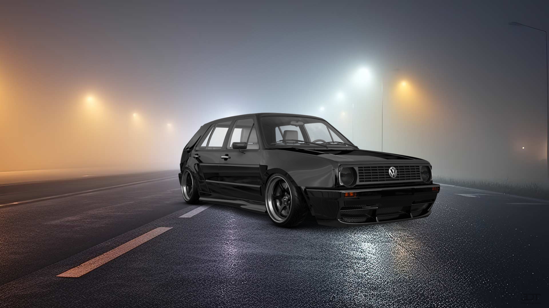 Volkswagen Golf Mk2 5 Door Hatchback 1983 tuning