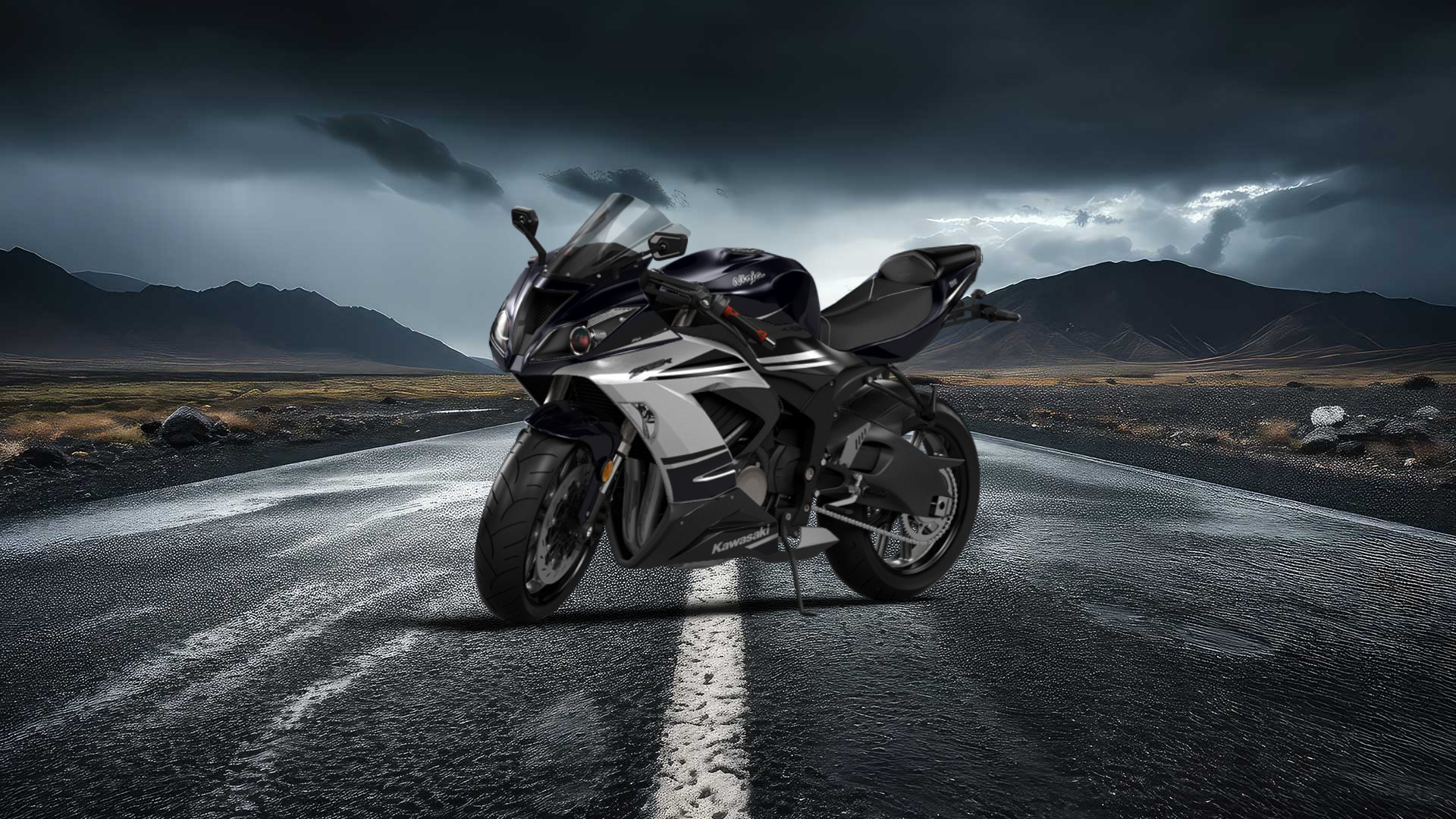 Kawasaki Ninja ZX 6R Sport Bike 2015 Images