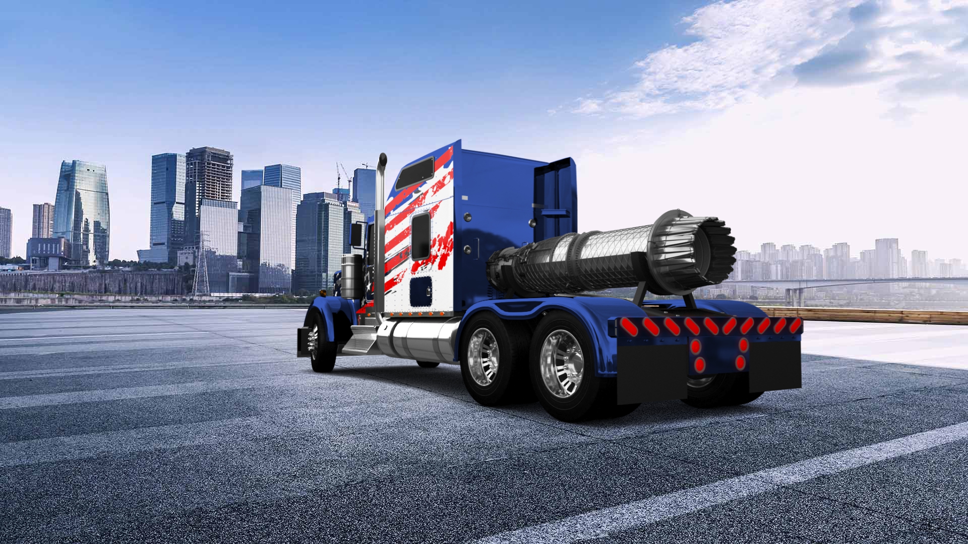 Kenworth W900 Sleeper Cab Truck 2015