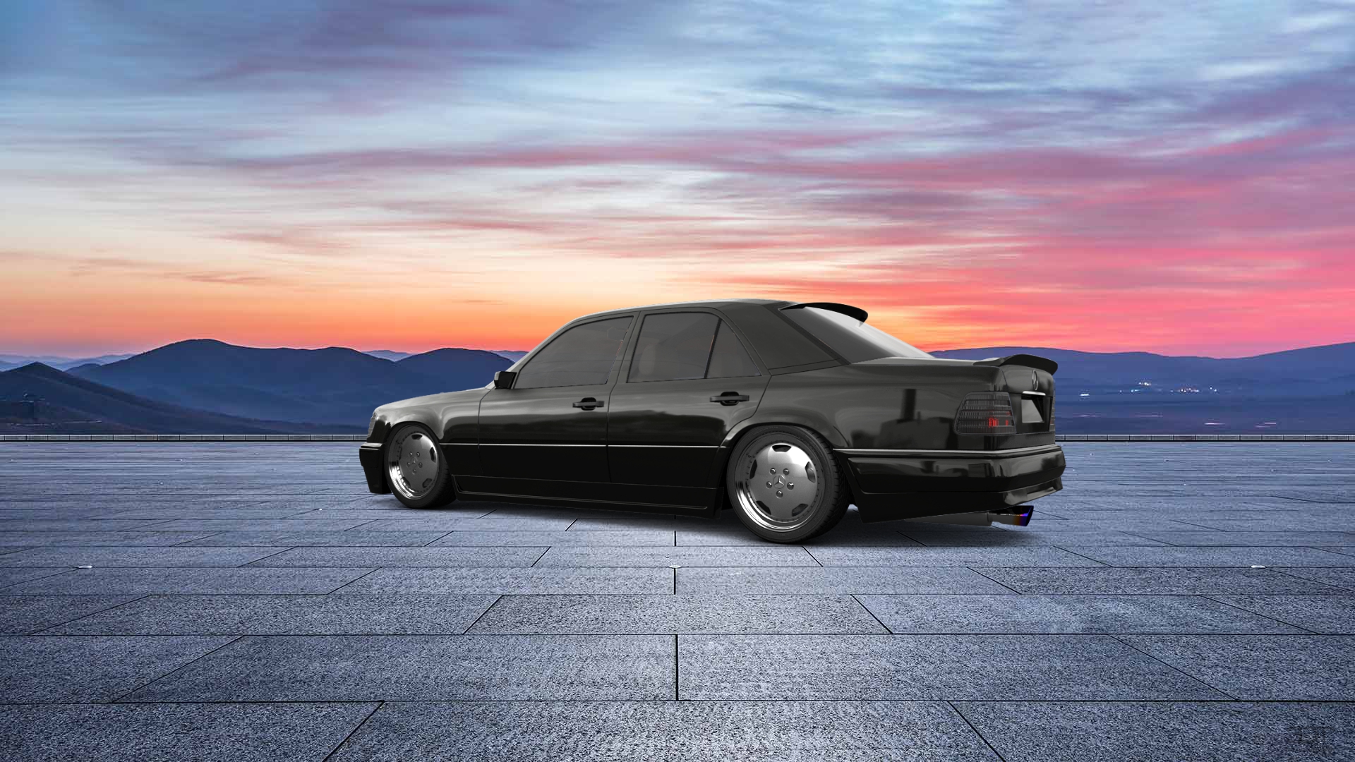 Mercedes E-Class Sedan 1984 tuning