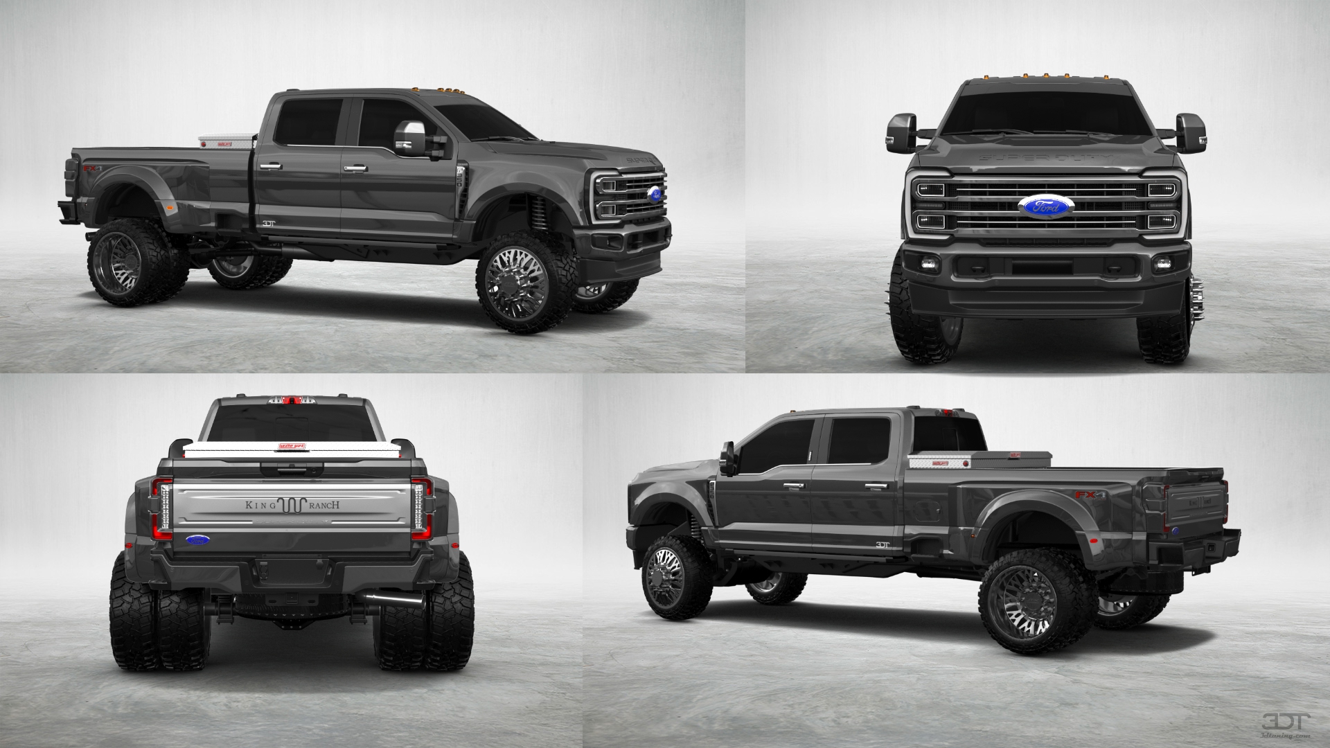 Ford F-350 DRW Crew Cab 4 Door pickup truck 2023 tuning