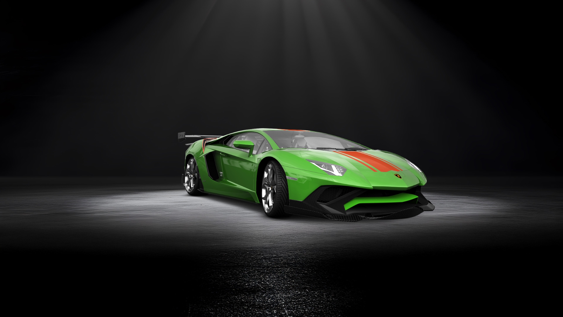 Lamborghini Aventador 2 Door Coupe 2012 tuning