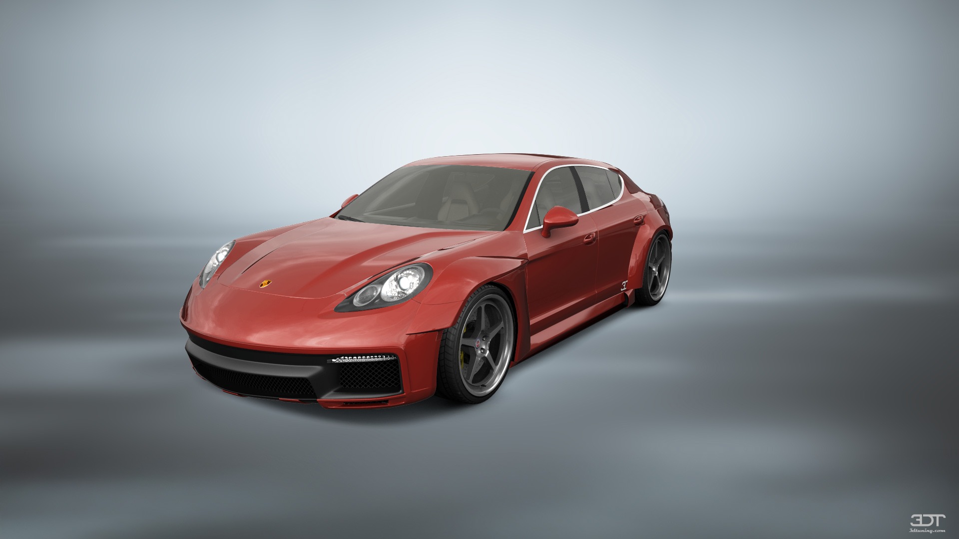 Porsche Panamera 4 door fastback saloon 2011 tuning