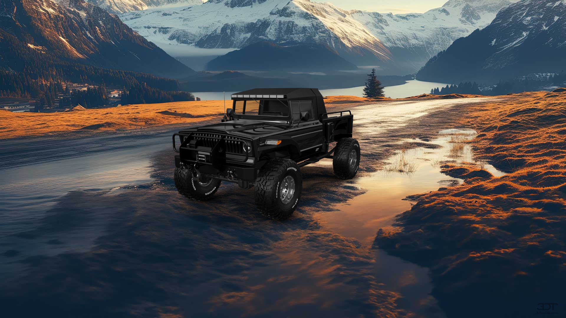 Jeep Kaiser M715 2 Door pickup truck 1968 tuning