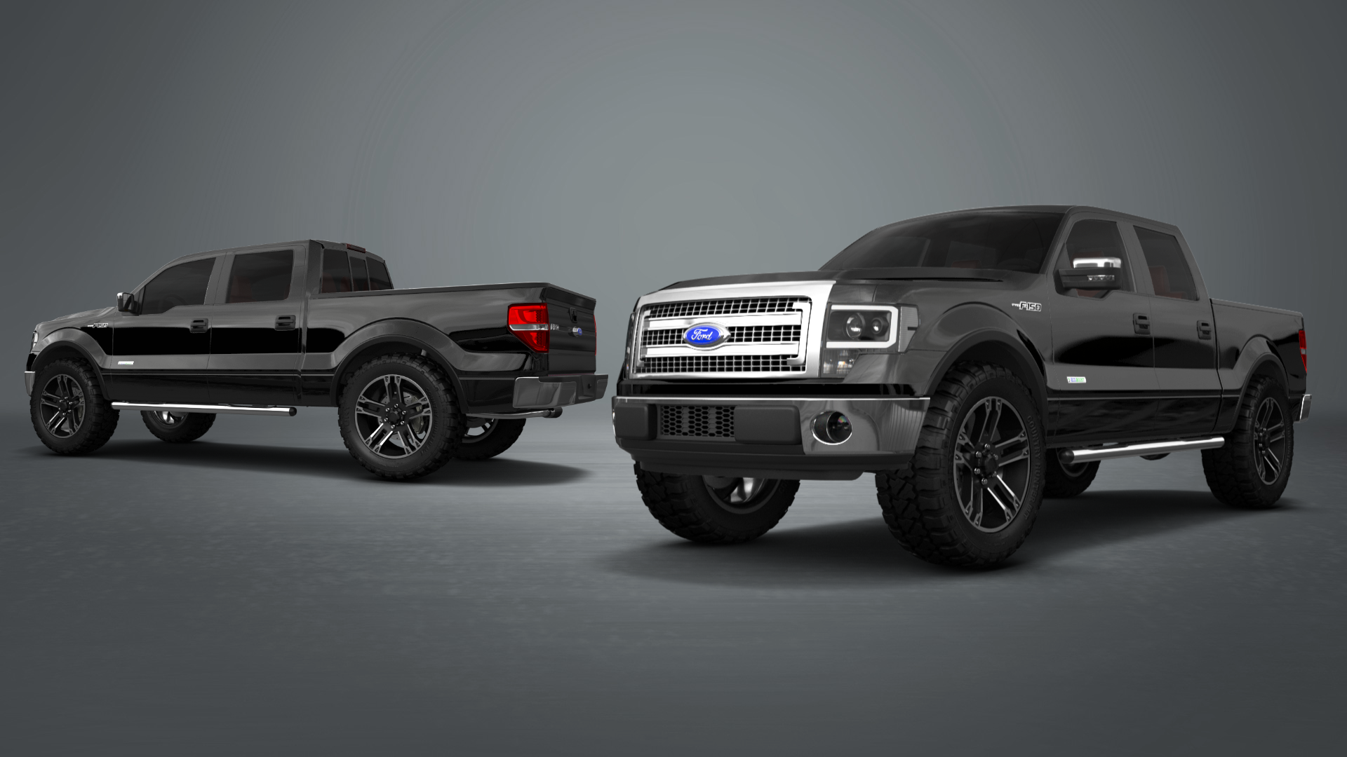 Ford F-150 Crew Cab 4 Door pickup truck 2013