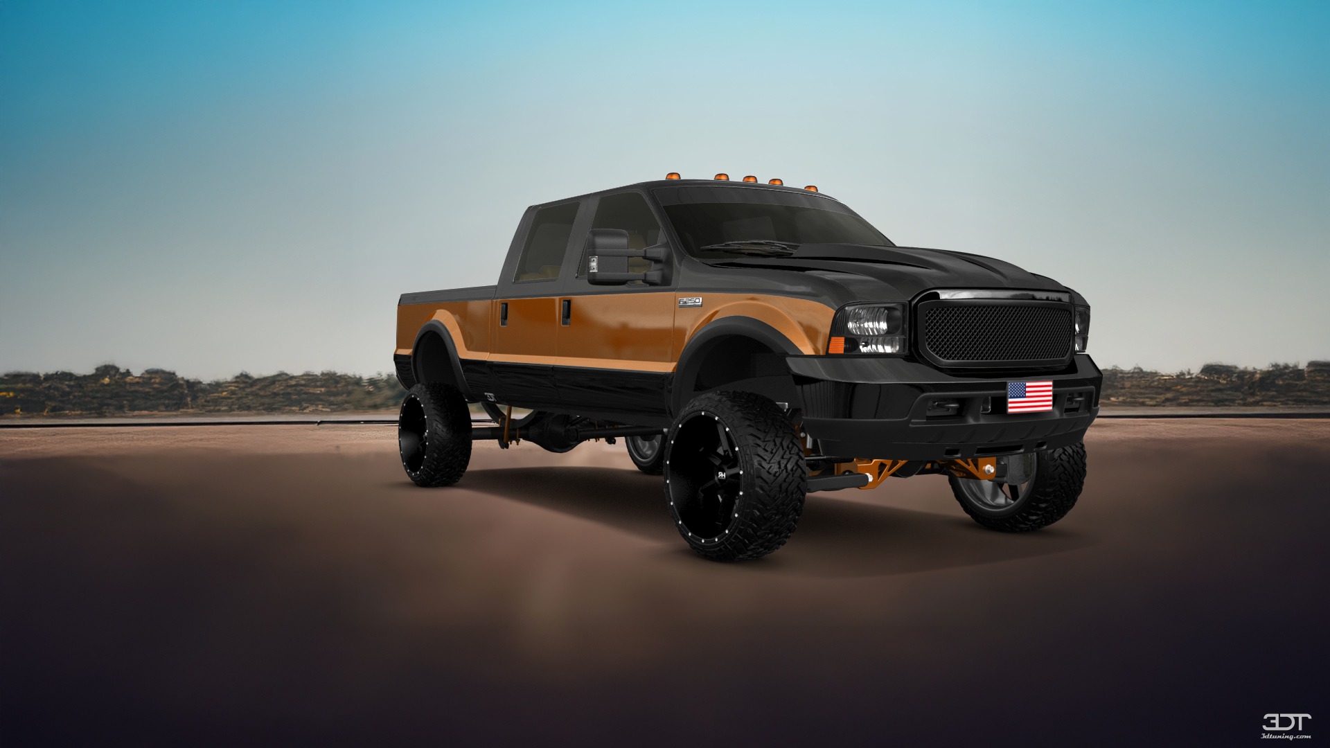 Ford F-250 Crew Cab 4 Door pickup truck 1999 tuning