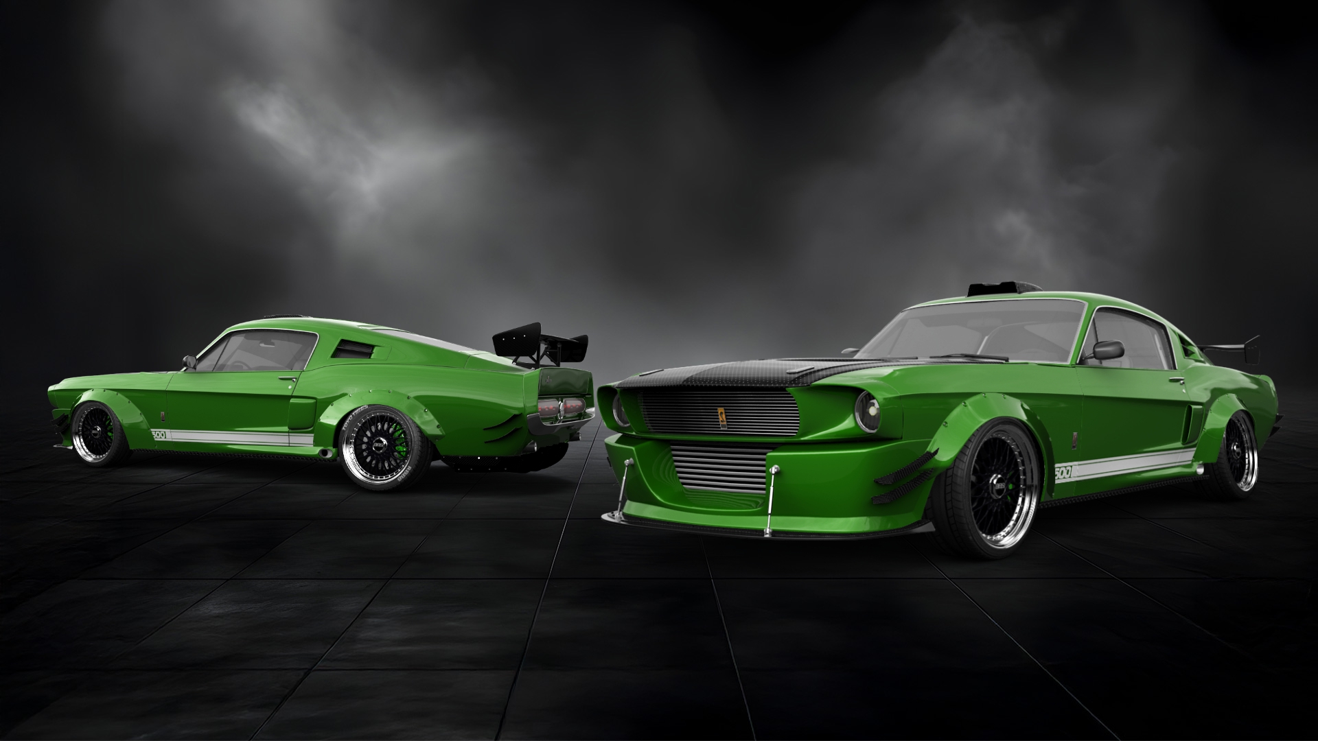 Mustang GT500 2 Door Coupe 1968