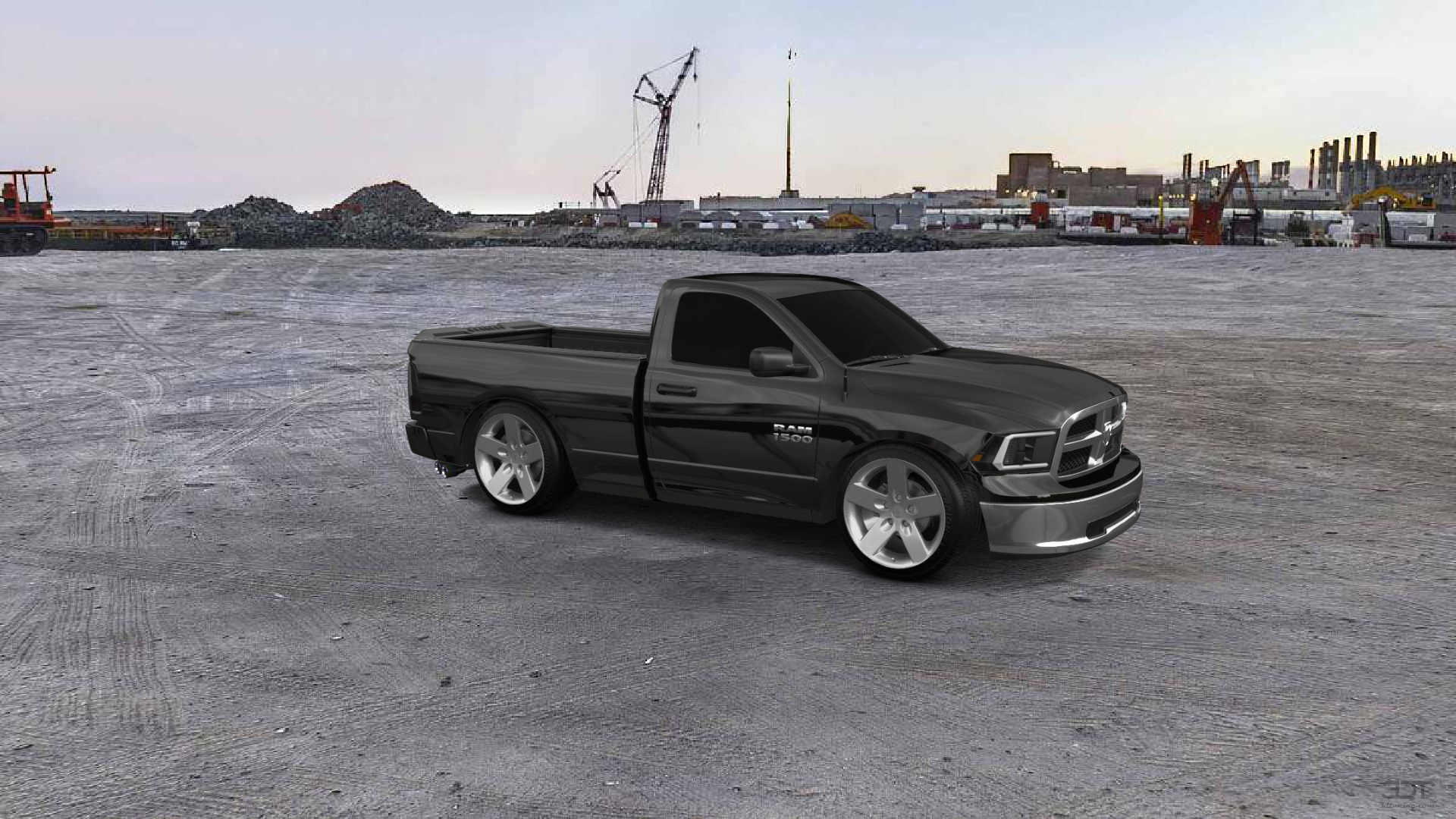 Dodge Ram 1500 6.4' box Regular Cab 2 Door pickup truck 2009