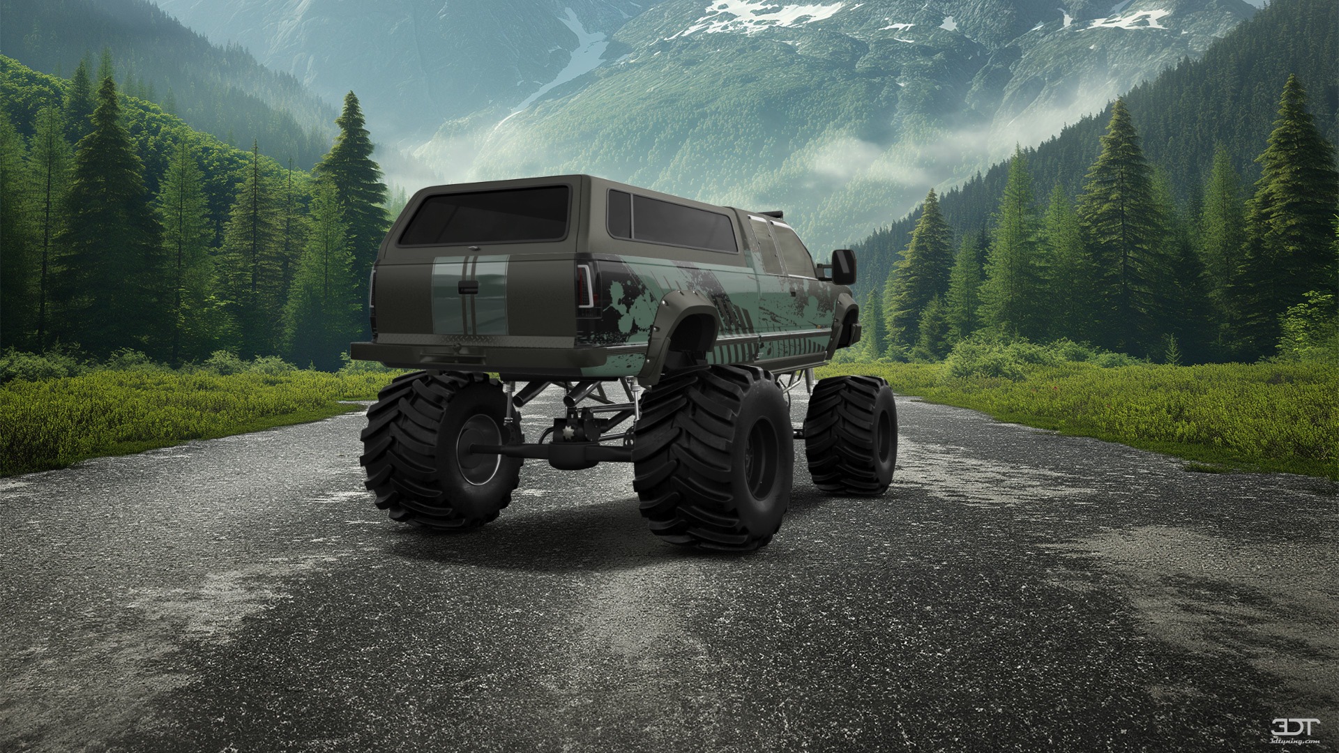 Chevrolet K3500 Extended Cab Pickup Truck 1988 tuning