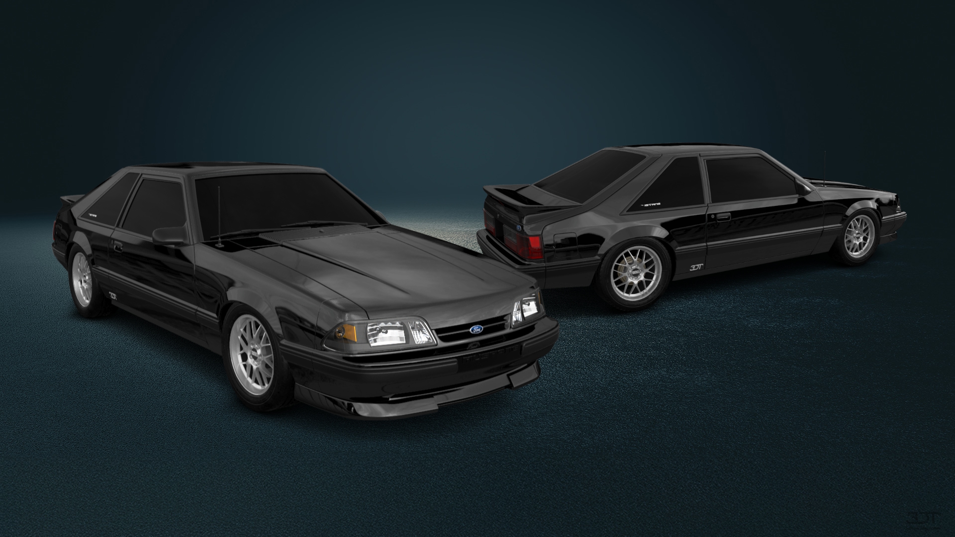 Ford Mustang 3 Door Hatchback 1988 tuning