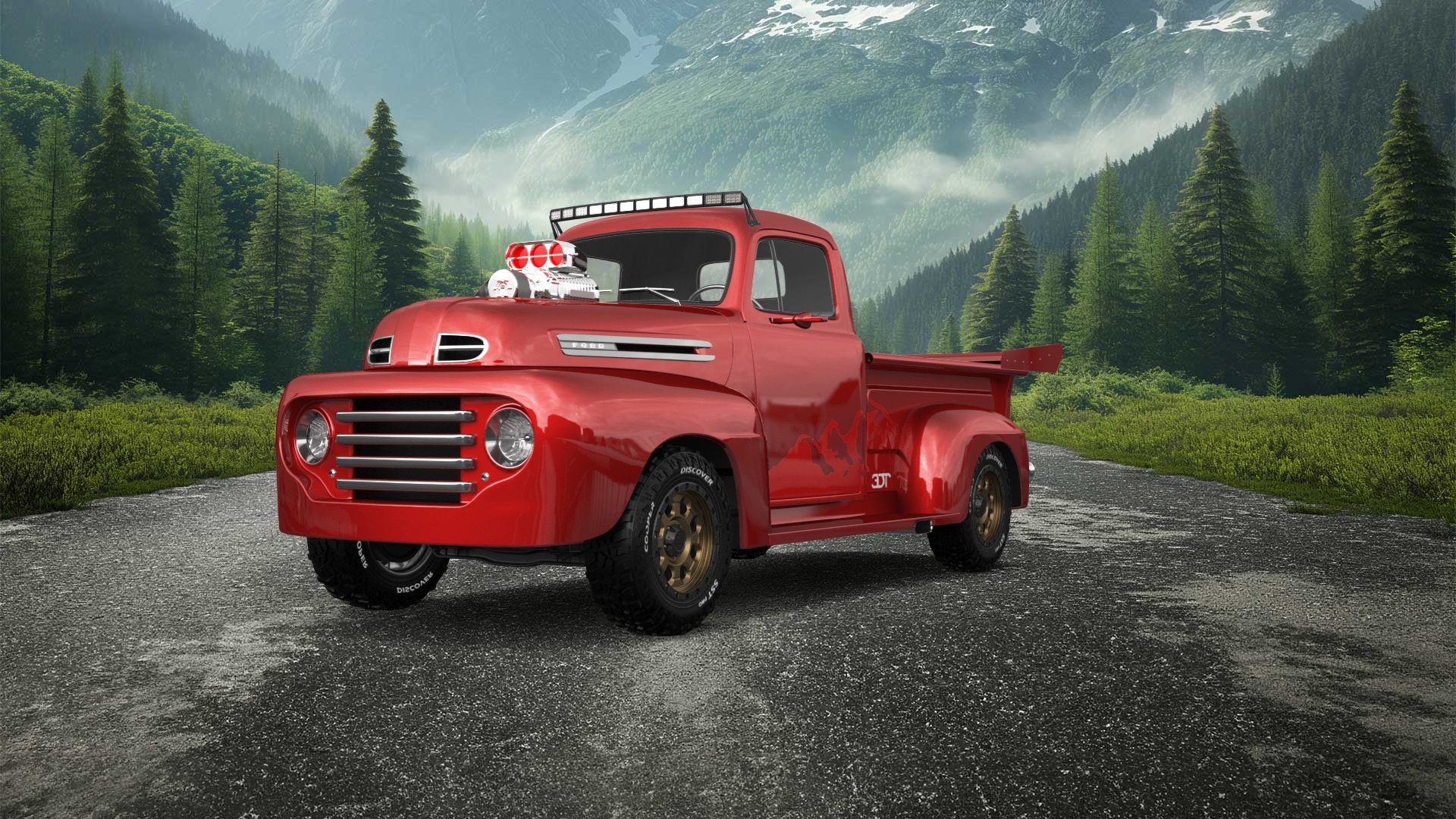 Ford F1 2 Door pickup truck 1949