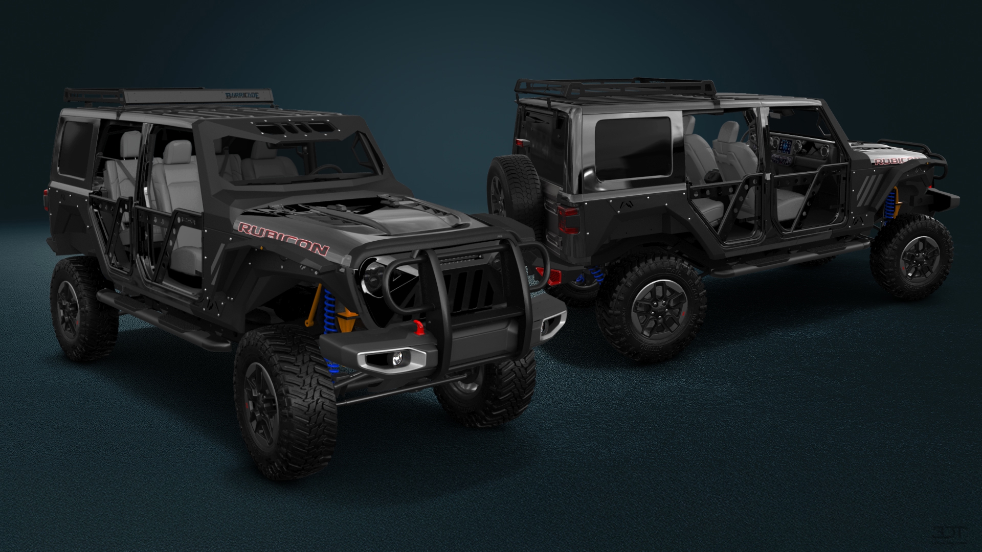 Jeep Wrangler Rubicon JL 4 Door SUV 2017 tuning