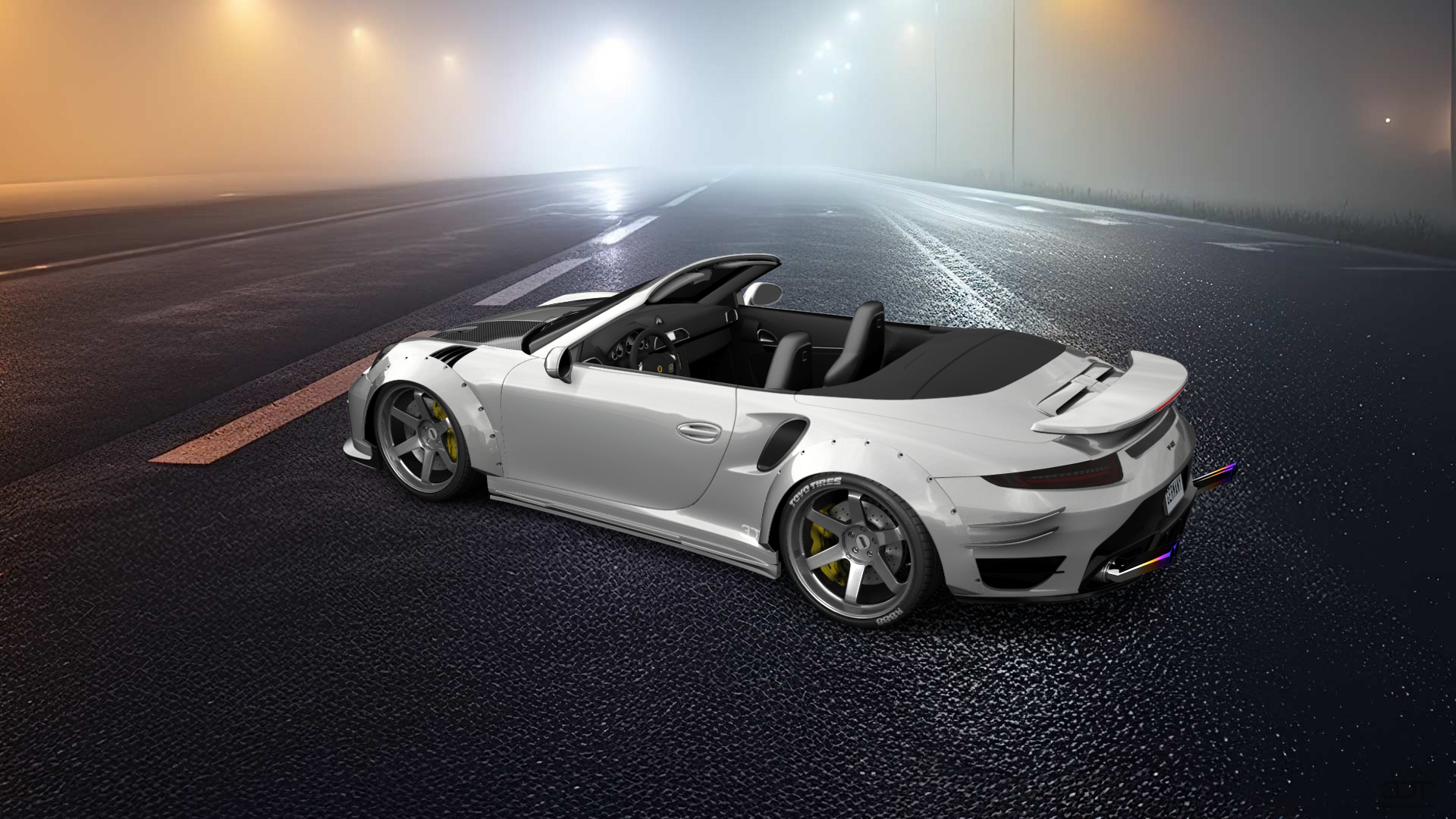 Porsche 911 Turbo S 2 Door Convertible 2014