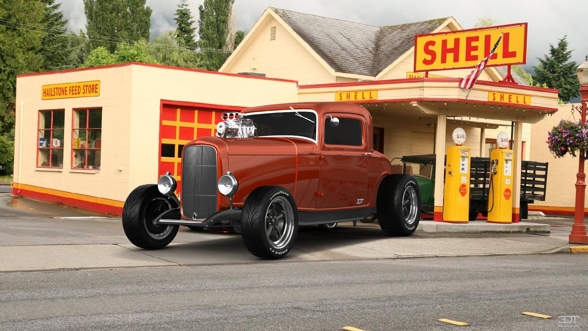 Ford Model B Deluxe 2 Door Coupe 1932 Images